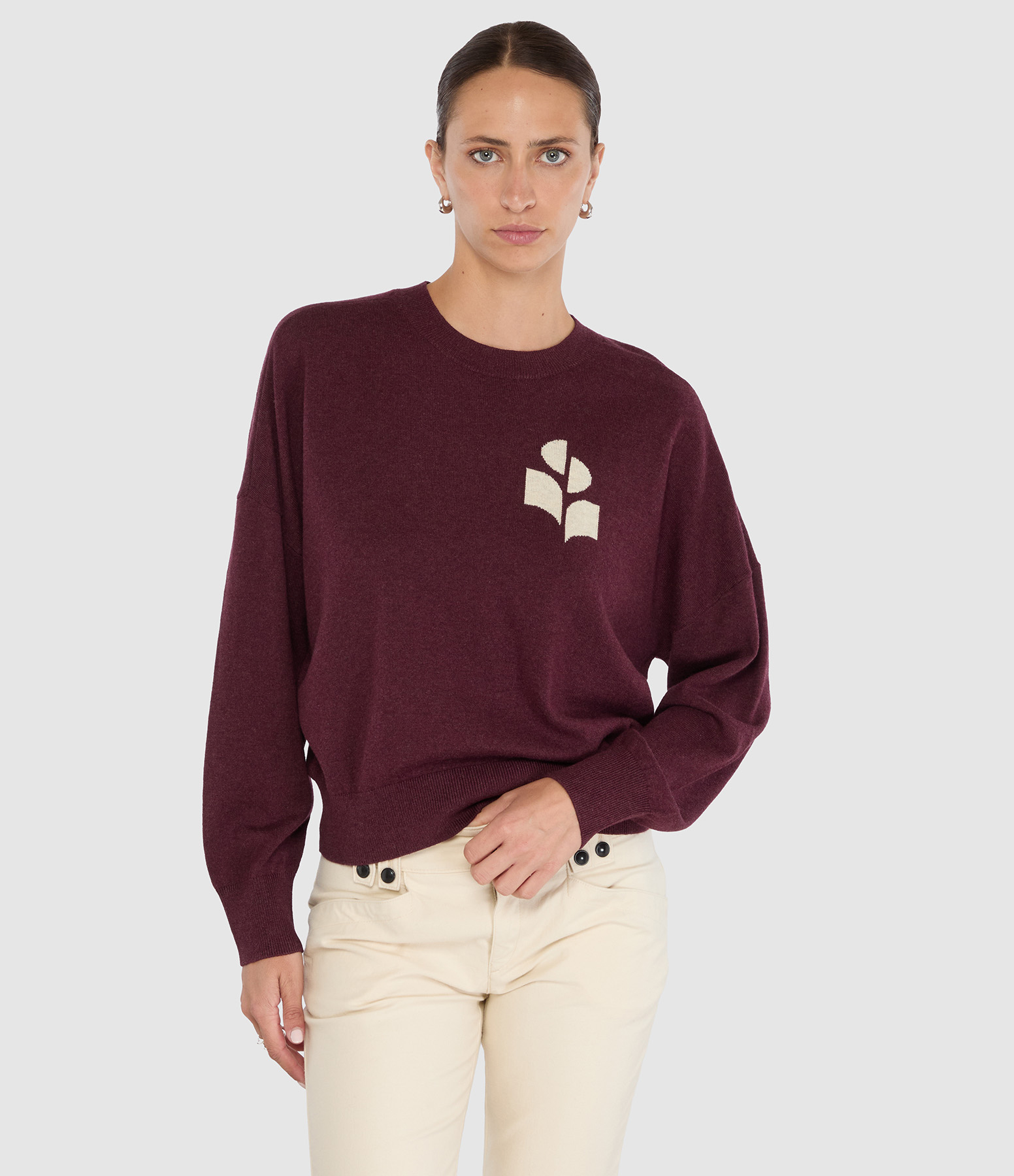 Pull Marisans Burgundy