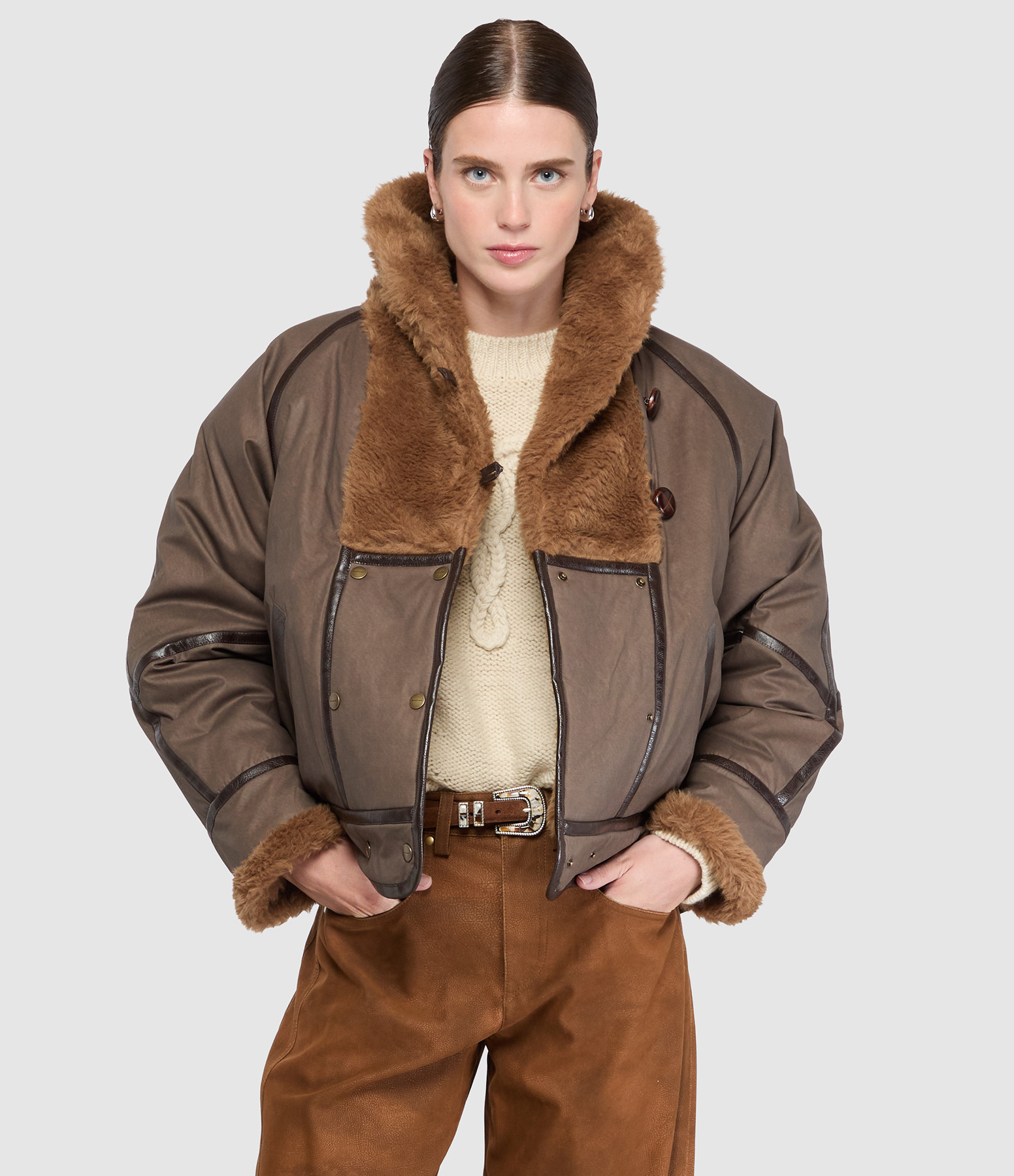 Veste Olinka Brown