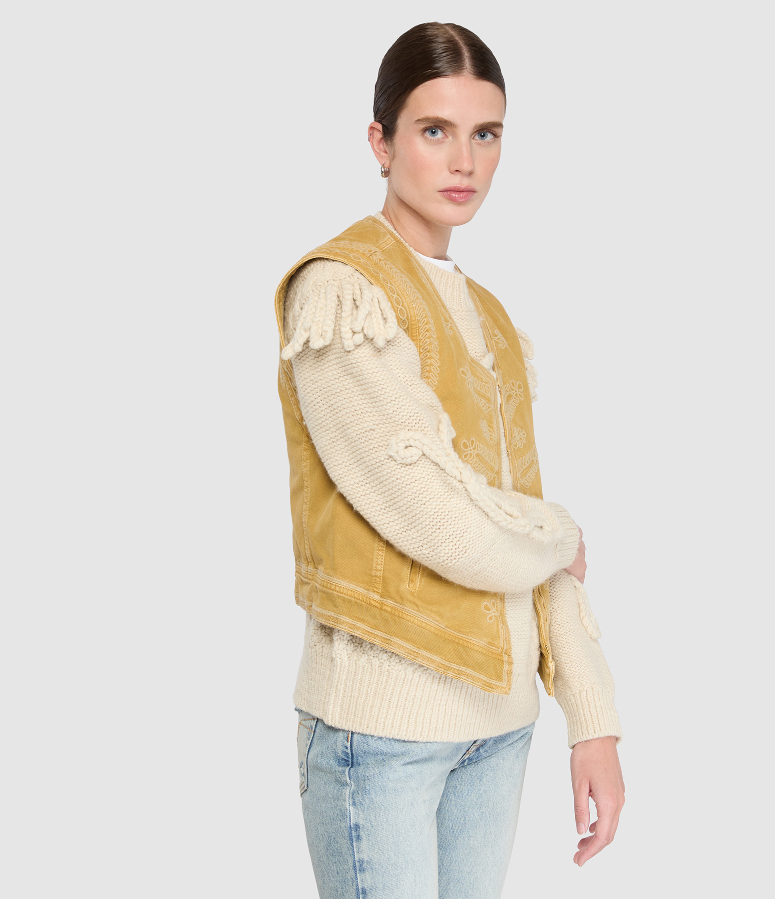 Gilet Edmee Honey