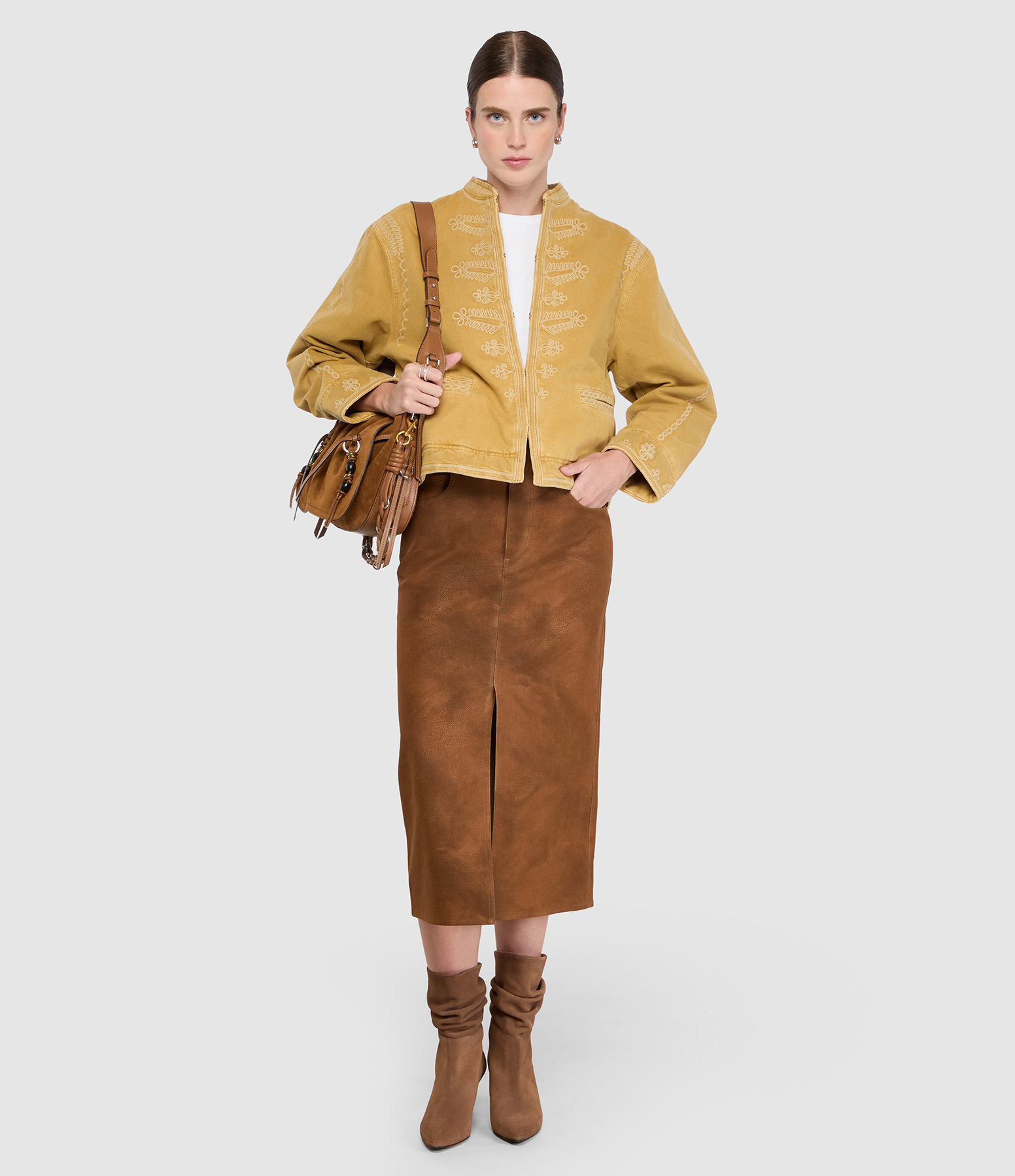 Jupe Bisane Brown