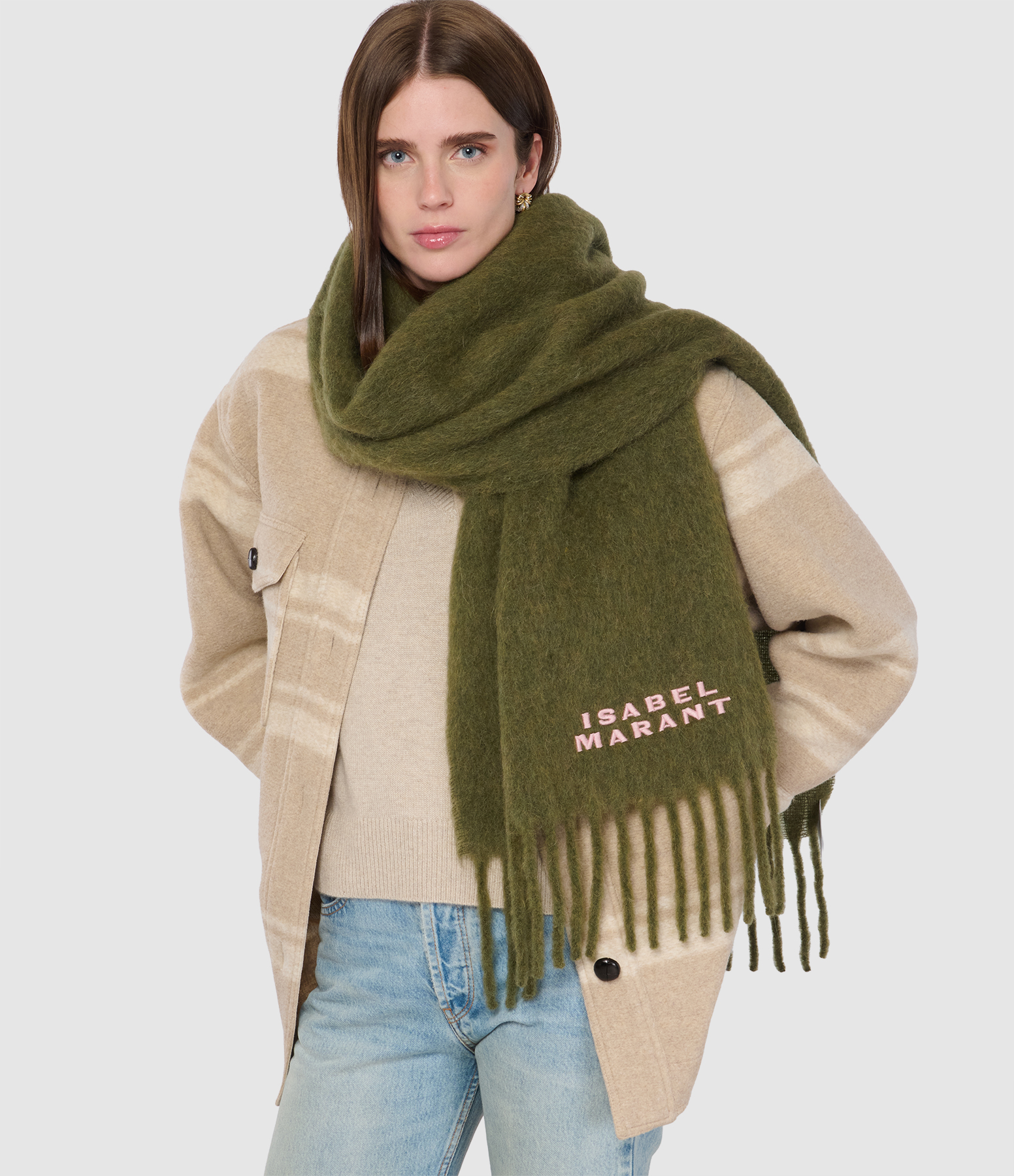 Echarpe Firny Khaki