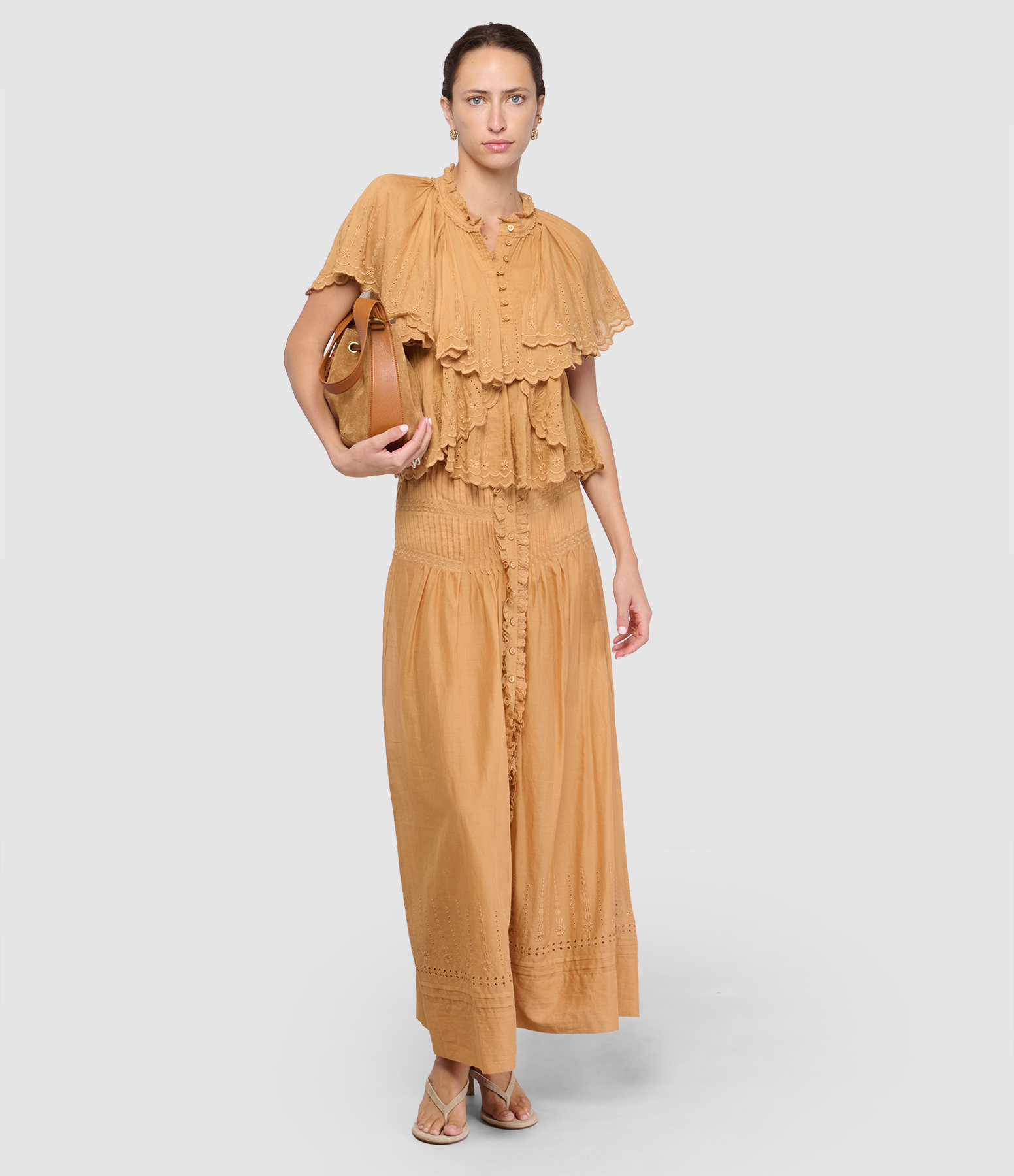 Jupe Loraine Caramel