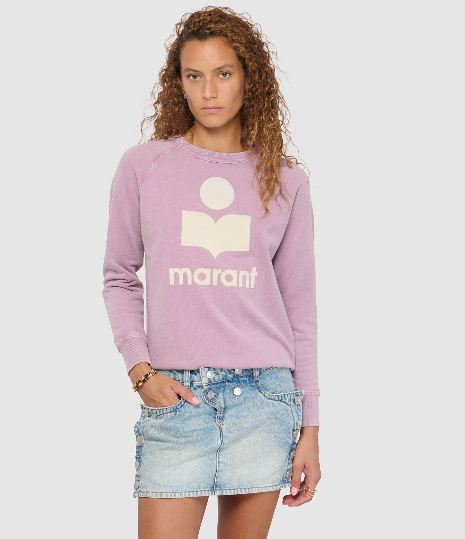 Sweat Shirt Millyny Rosewood Ecru