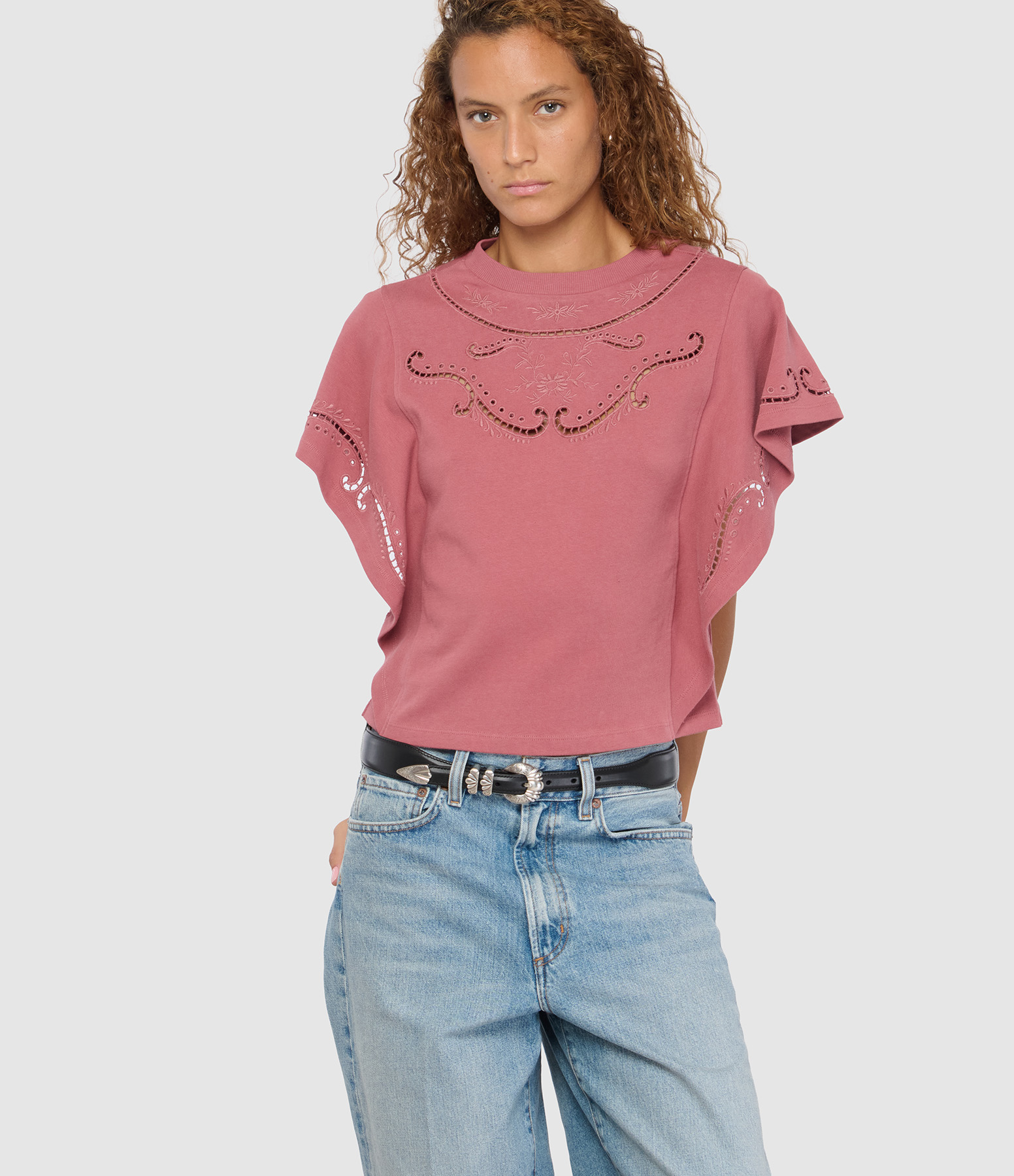 Tee Shirt Eoline Rosewood