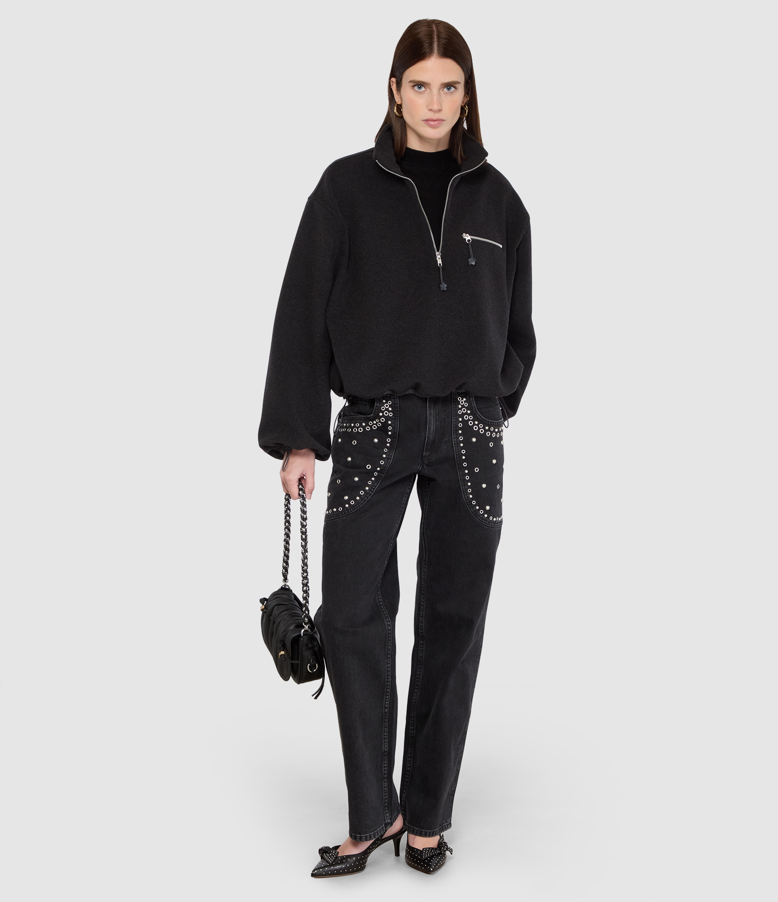 Pantalon Silka Faded Black, Capsule Festive