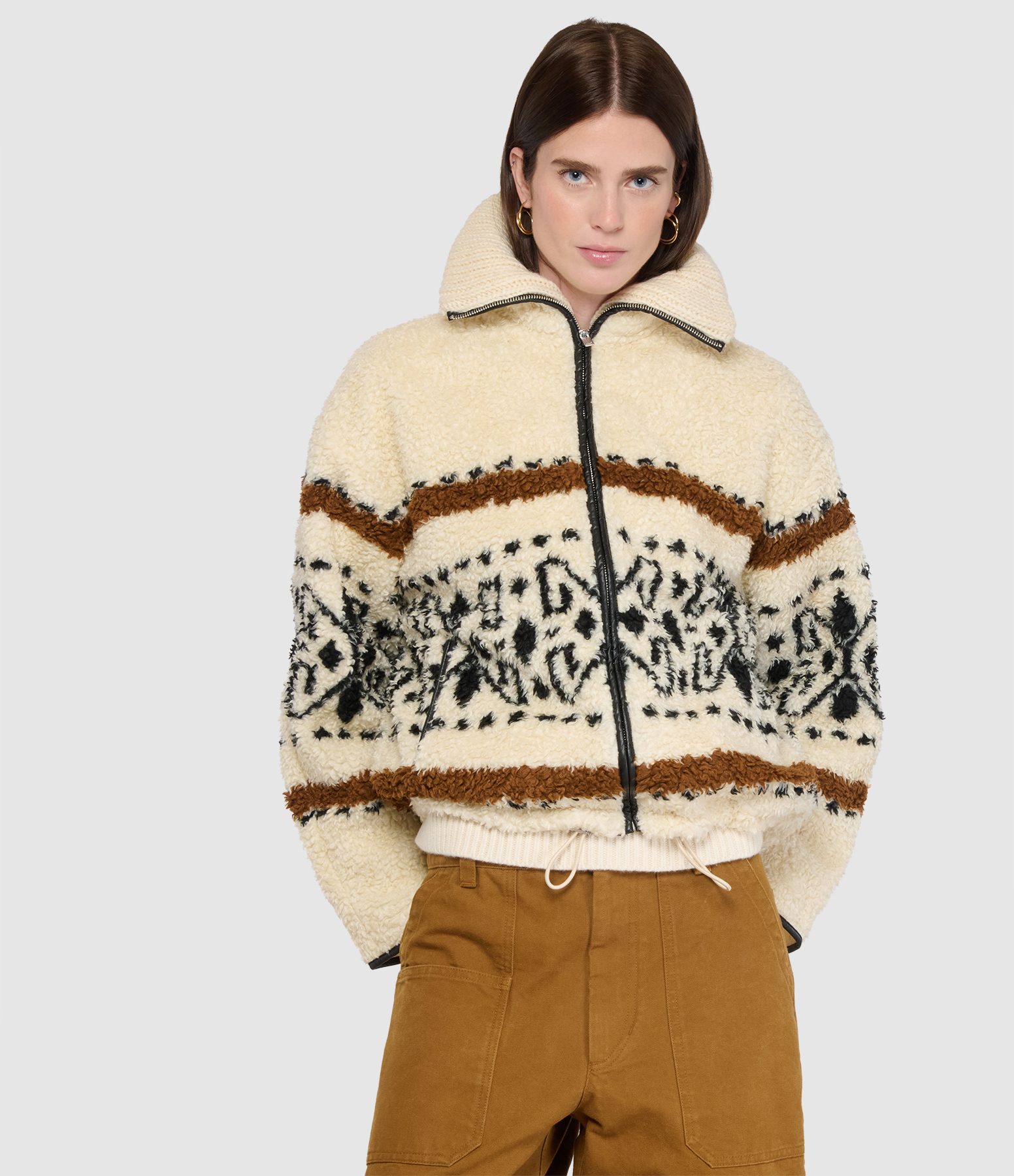Manteau Lijka Ecru, Capsule Festive