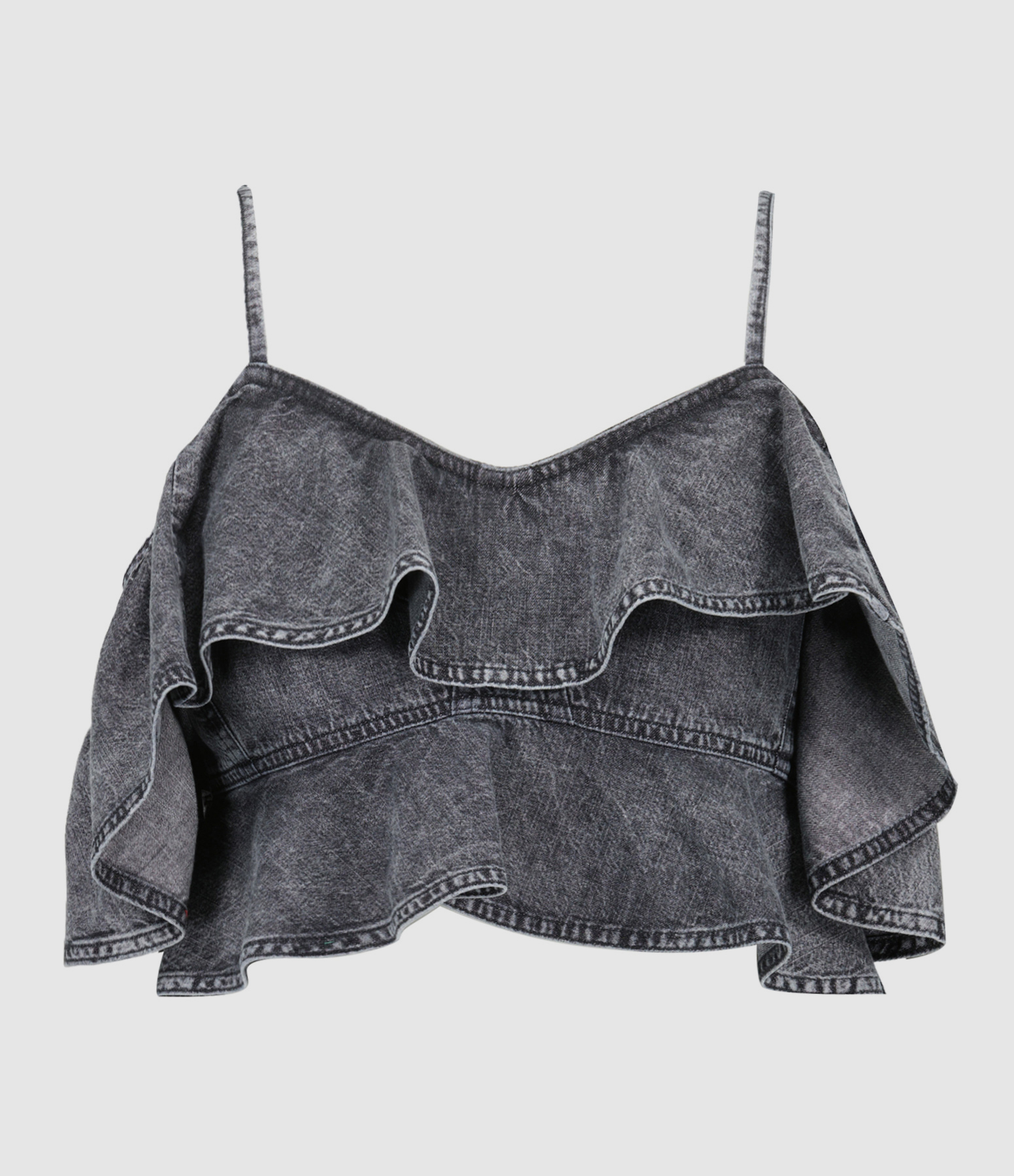 Top Voloteo Coton Gris