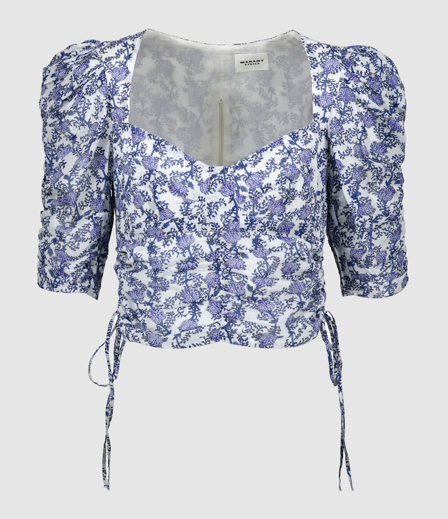 Top Galaor Coton Bleu Royal