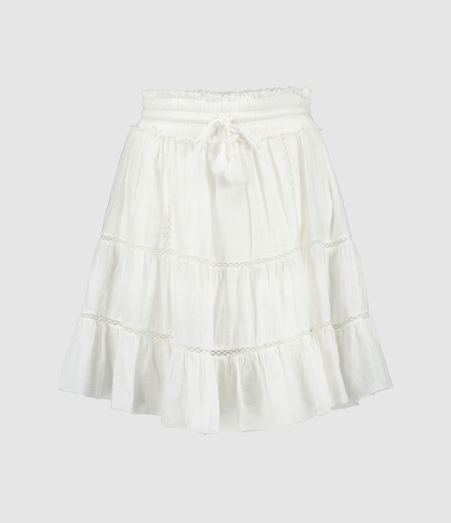 Jupe Lioline Coton Blanc