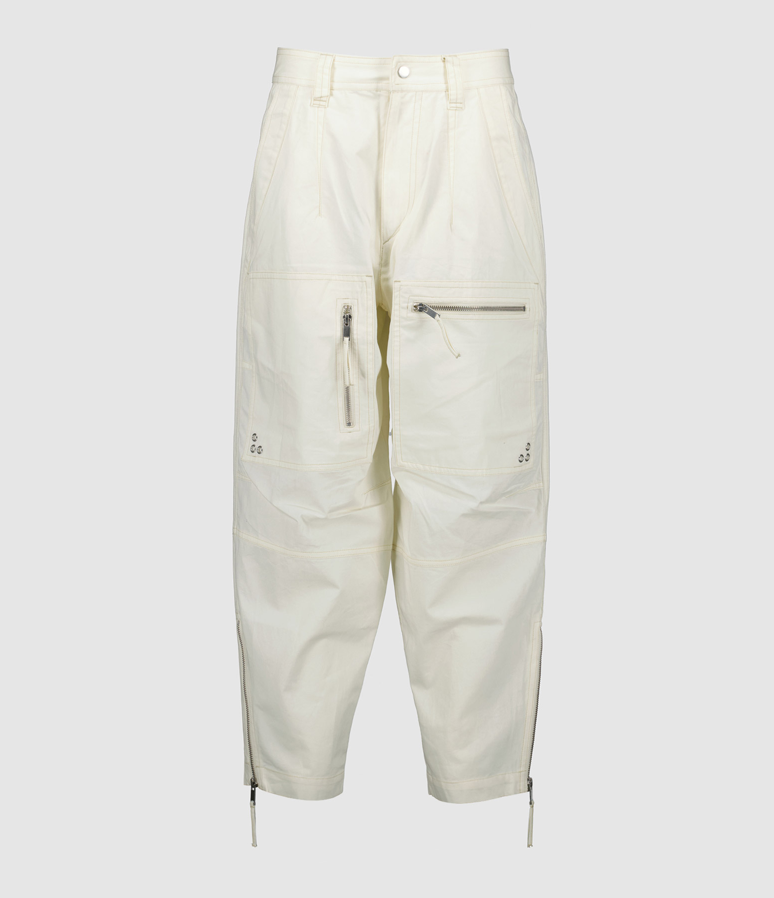 Pantalon Droit Kelvin Écru