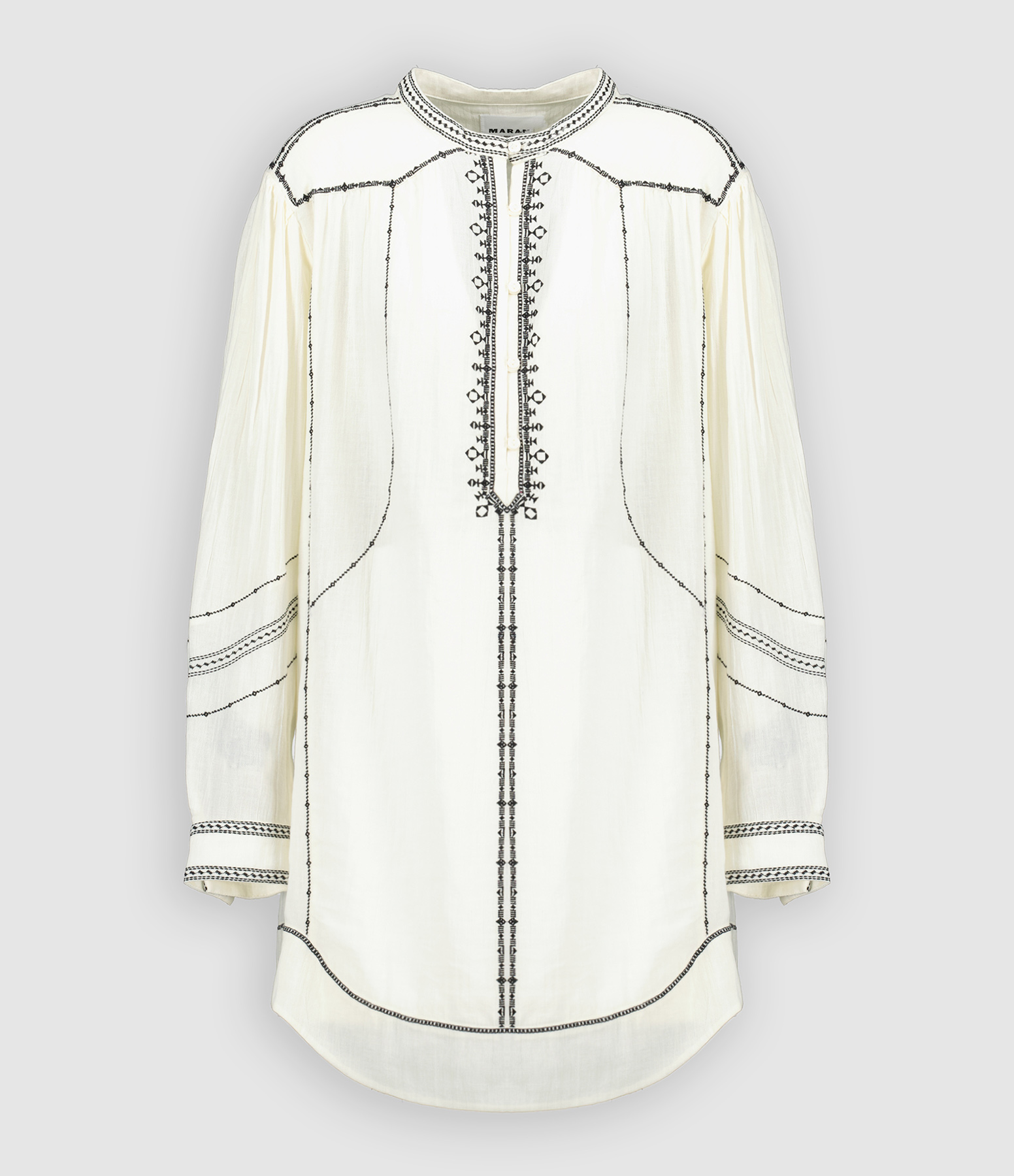 Robe Courte Pradel Écru