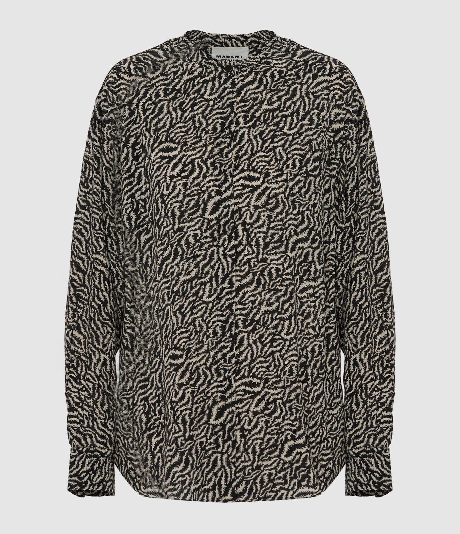 Chemise Catchell Imprimé Écru Noir