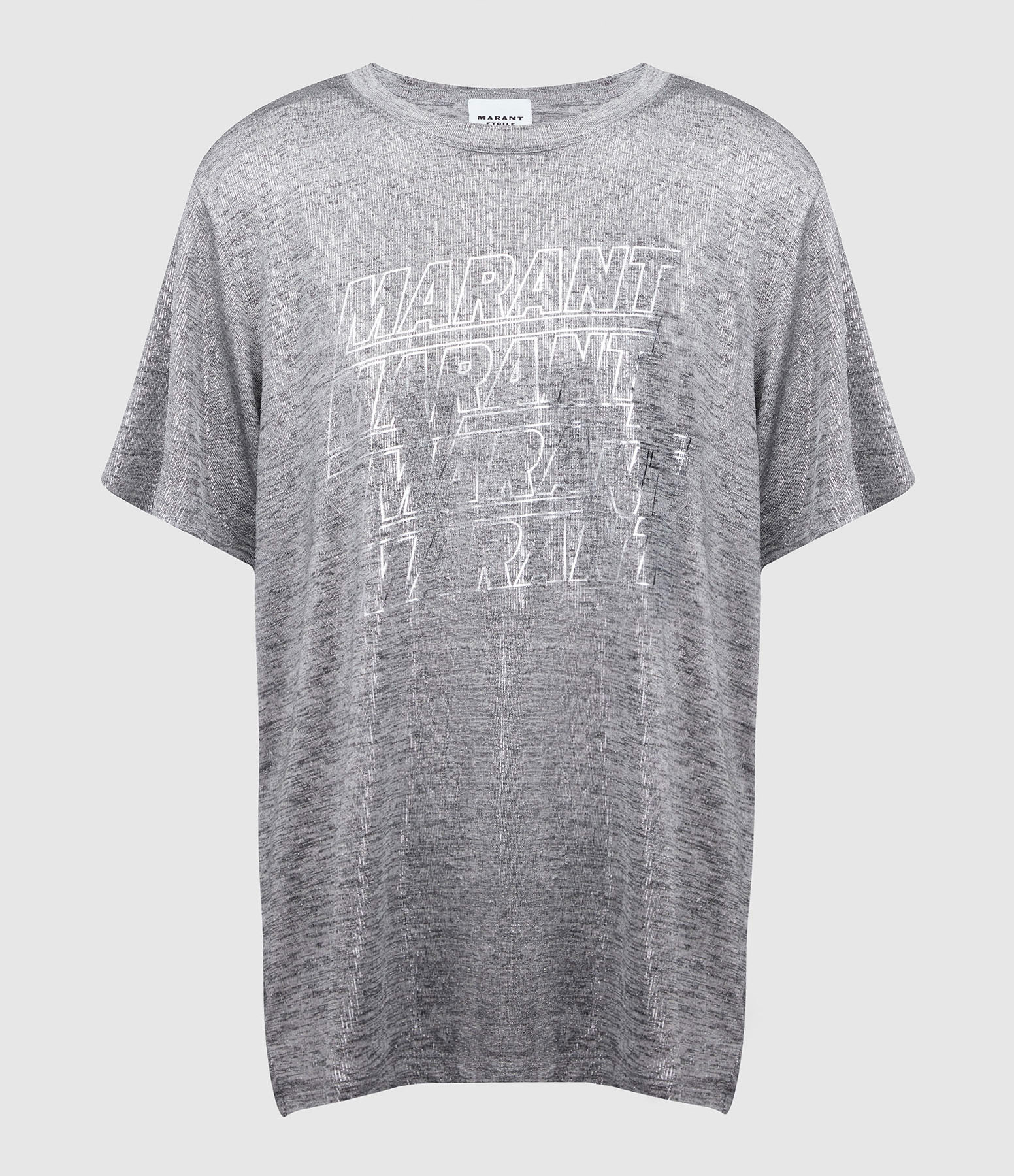 Tee-shirt Zoeline Gris Argenté, Capsule XMas