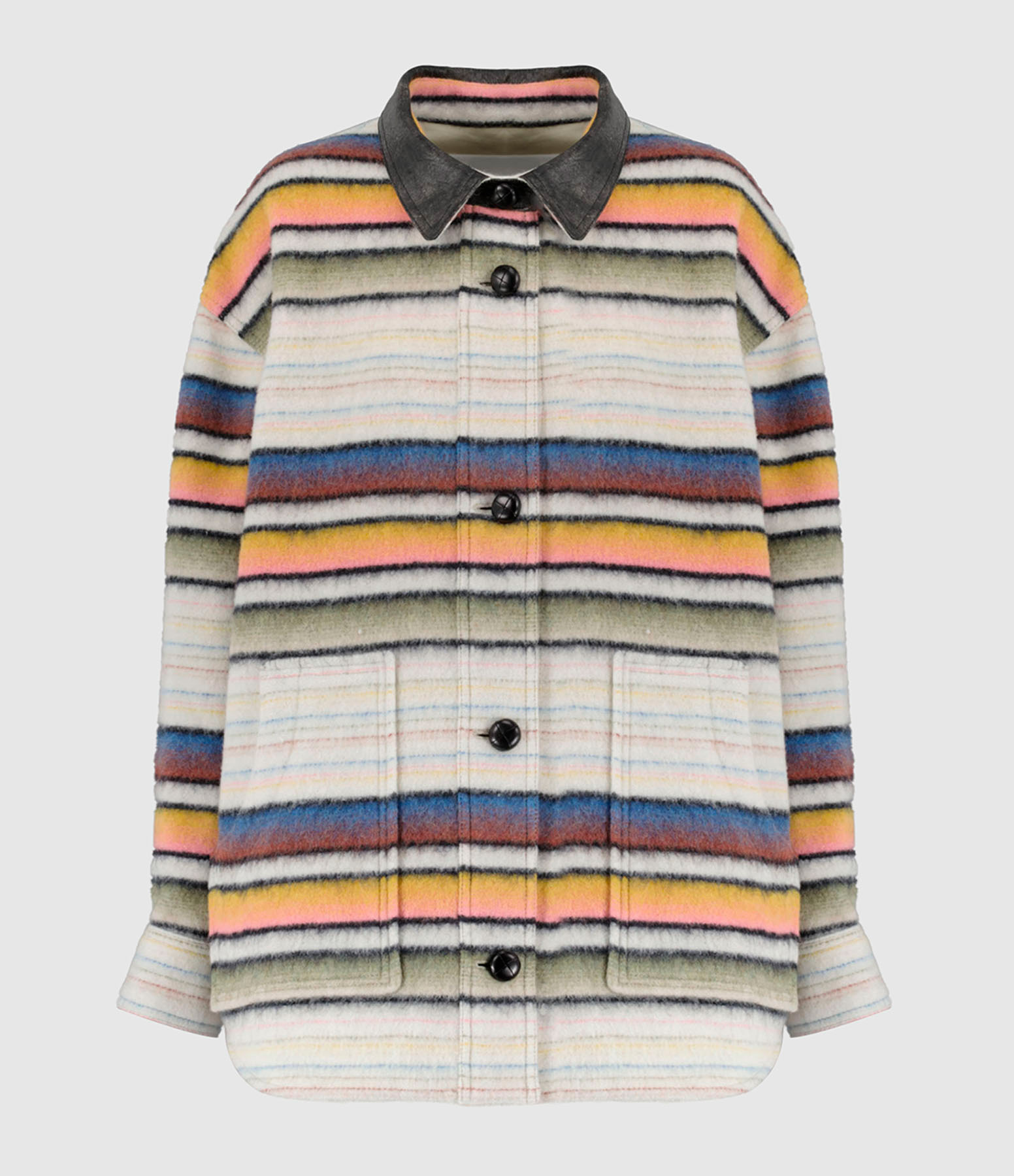 Manteau Dayvi Rayures Multicolore