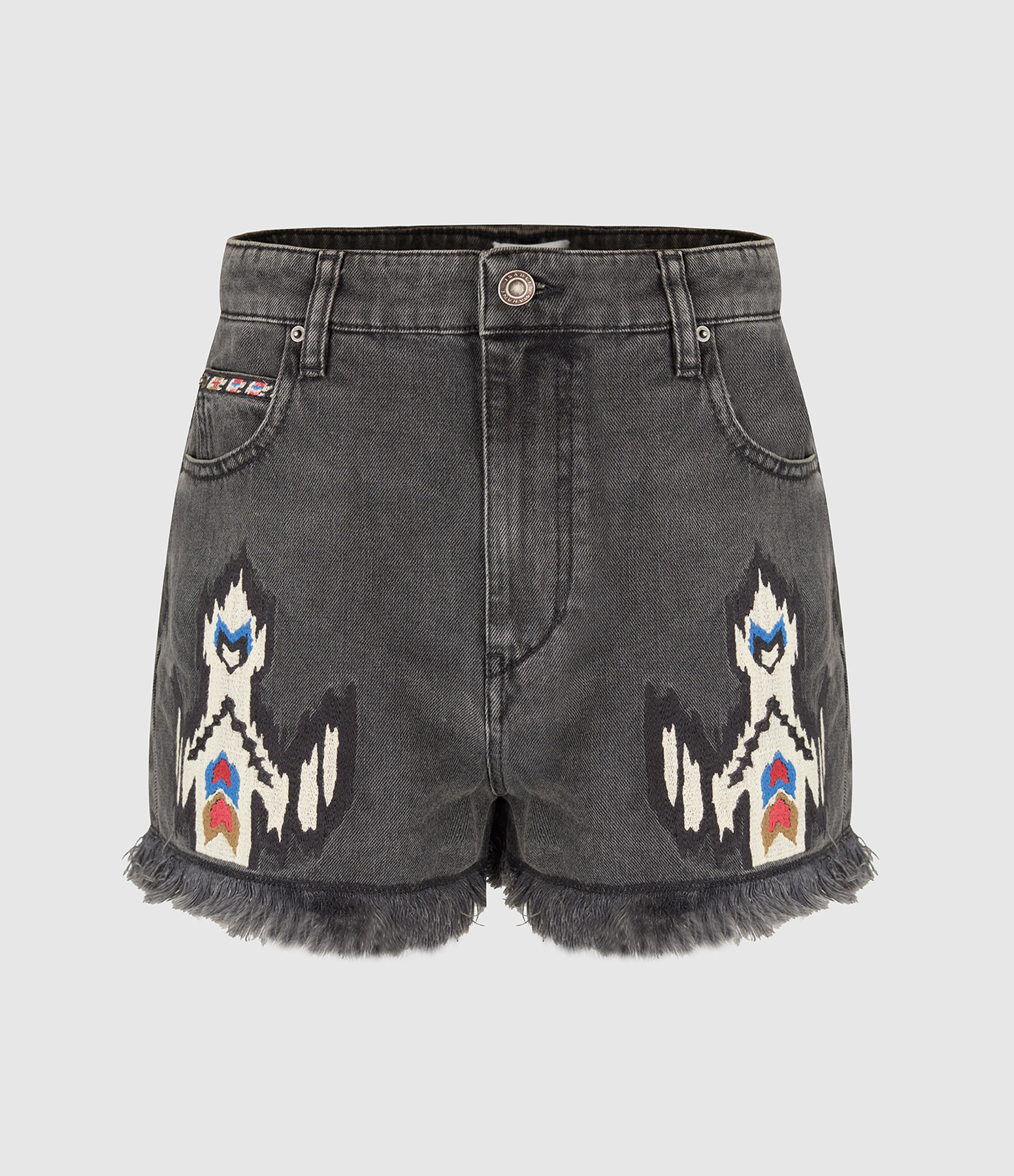 Short Lesia Dark Grey