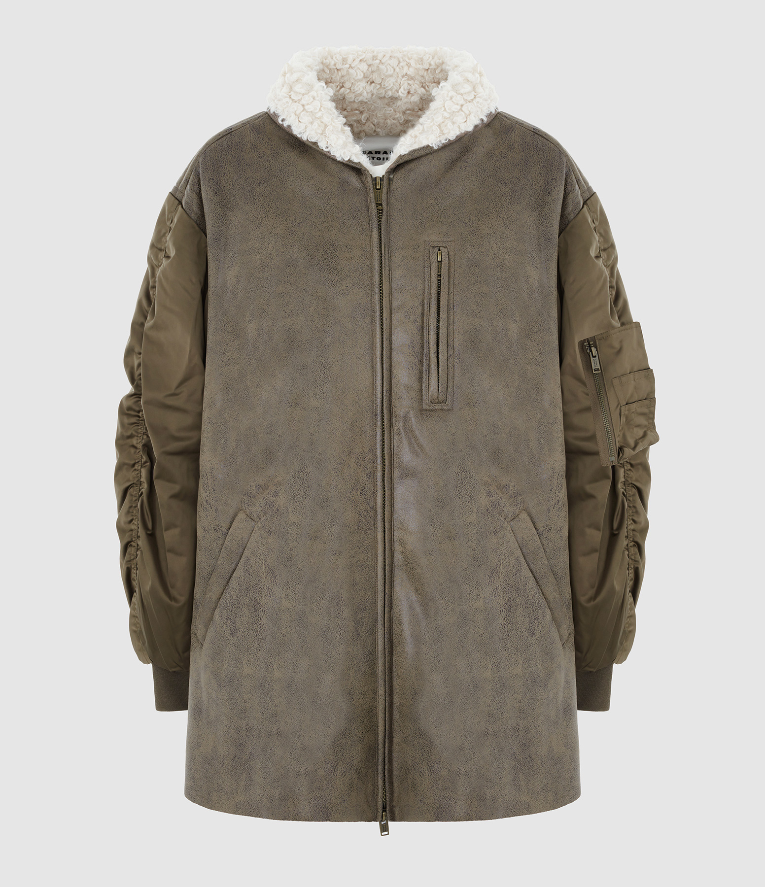 Manteau Evina Kaki
