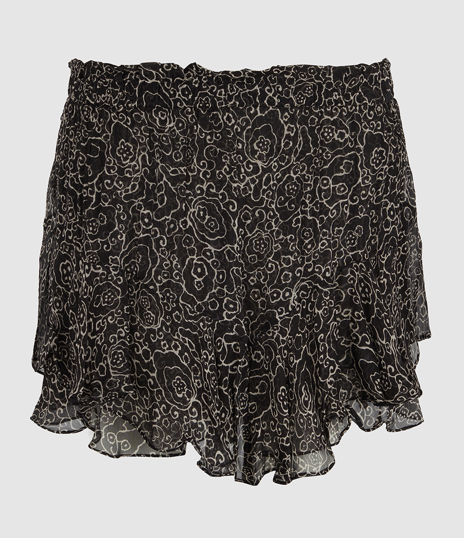Short Sornel Black Ecru
