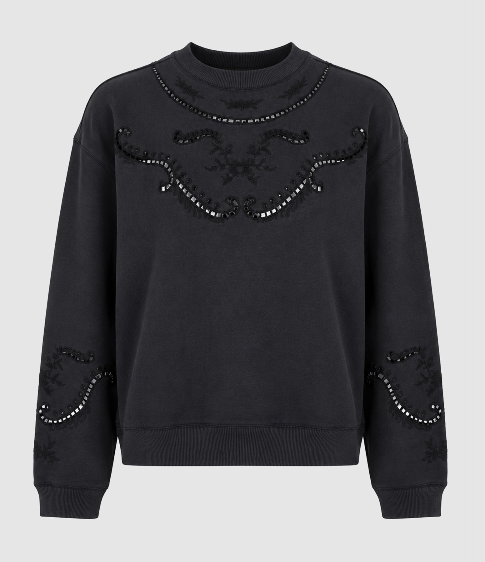 Sweat Shirt Vella Faded Black