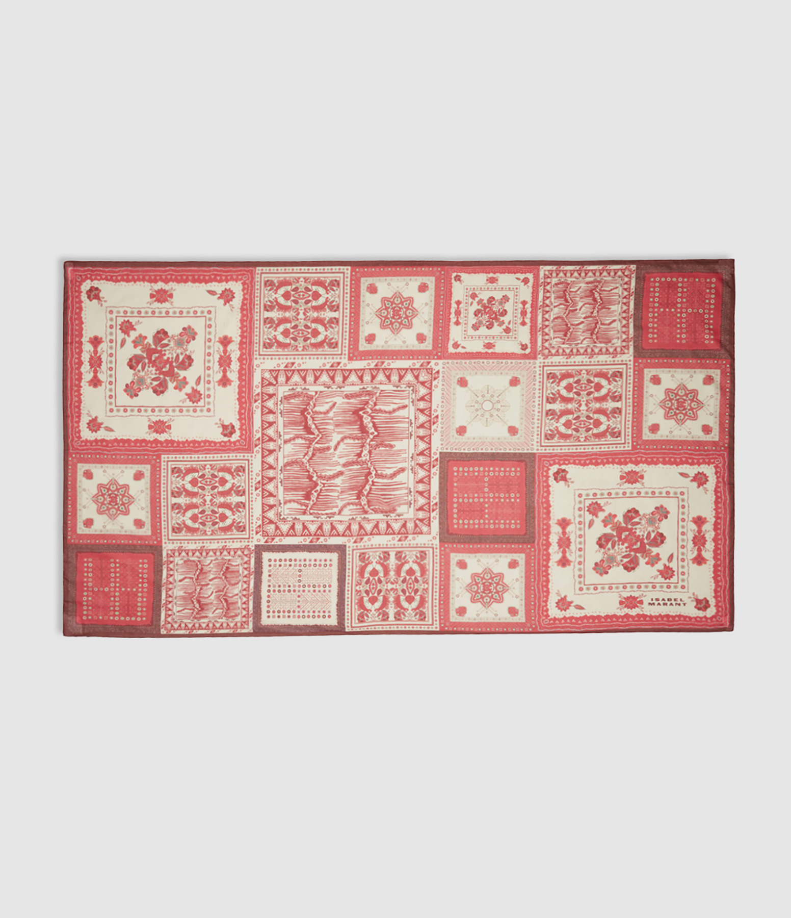 Foulard Luana Red/Écru