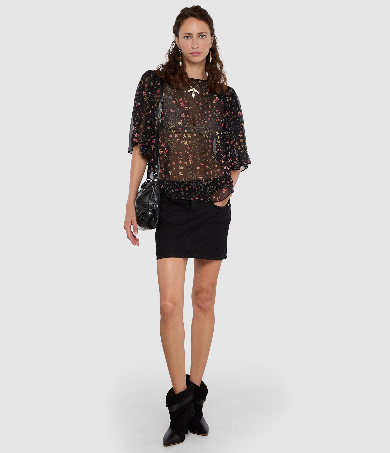 Jupe Zilema Faded Black, Vestiaire