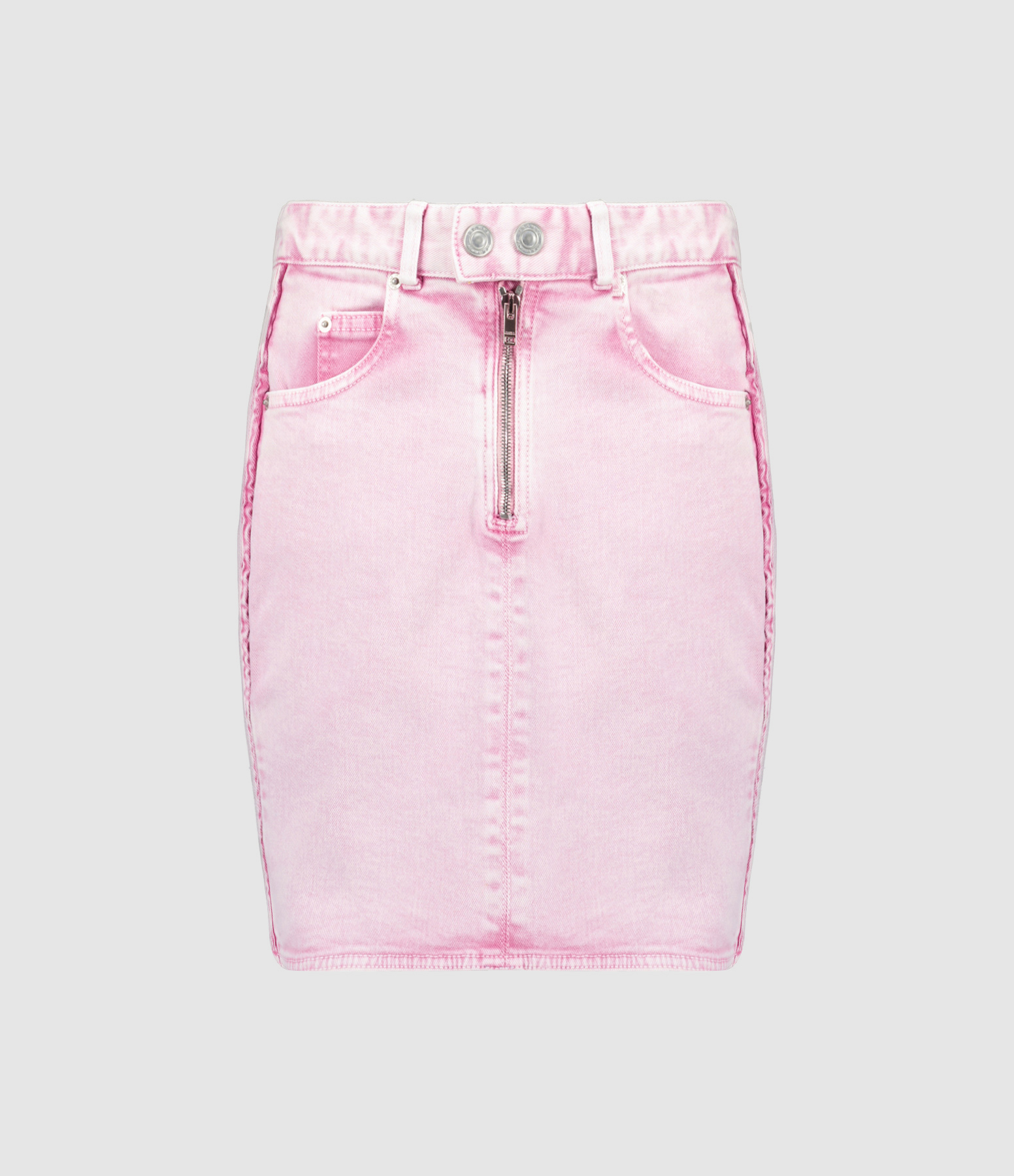 Jupe Vabelia Coton Rose Clair