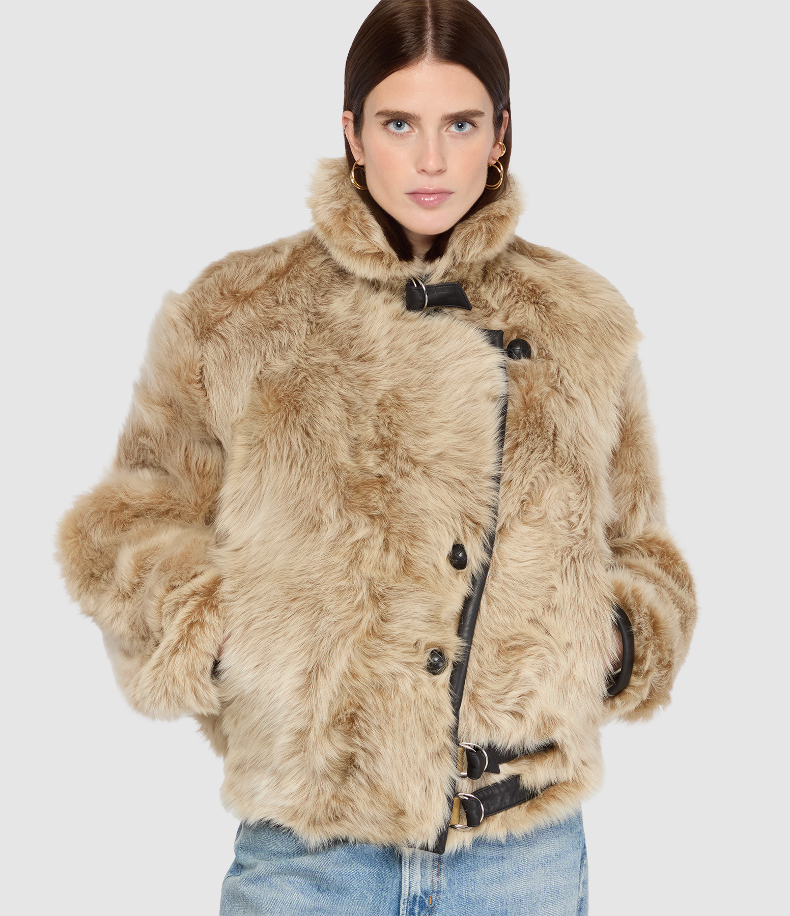 Manteau Roama Ecru, Défilé