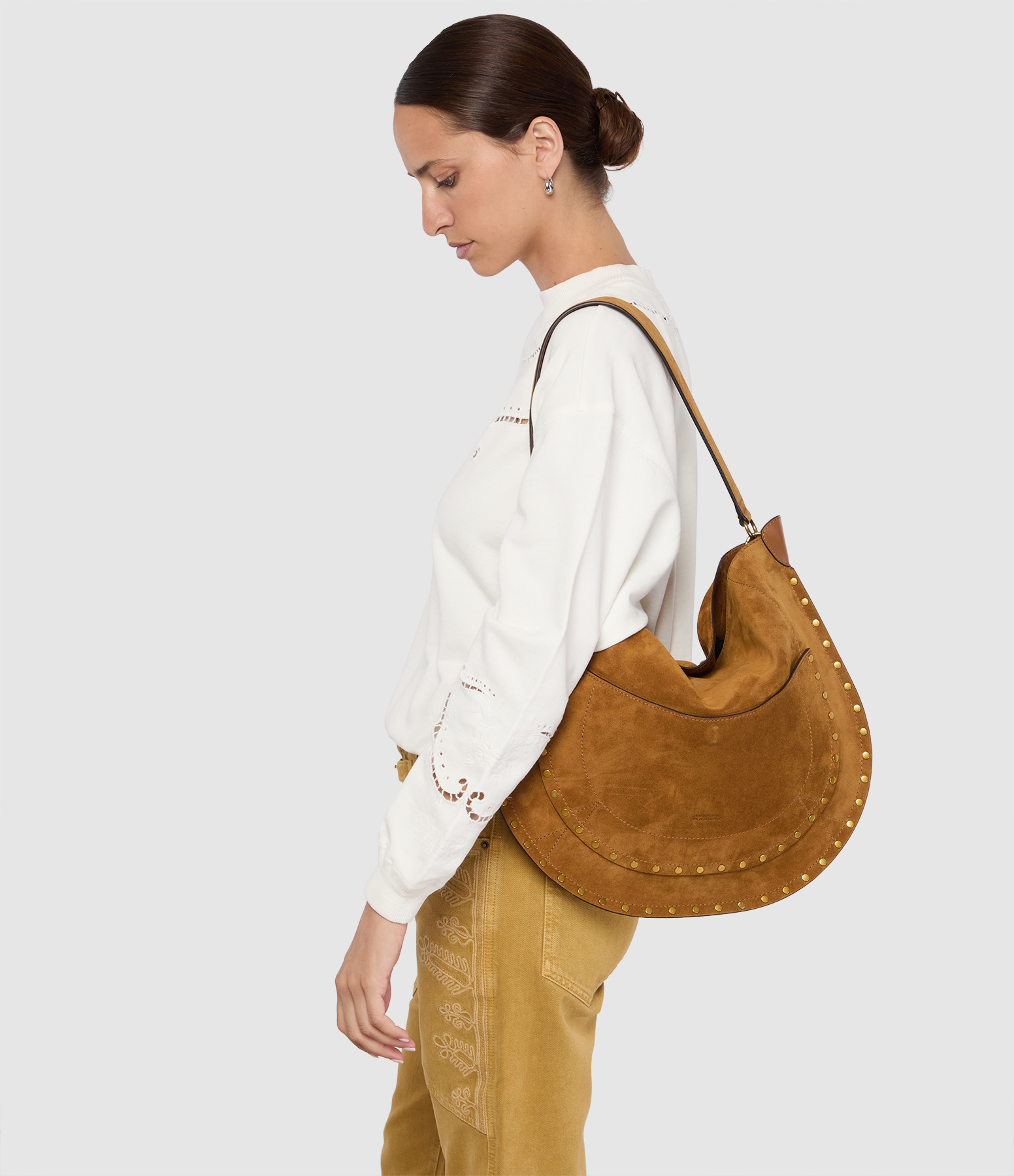 Sac Hobo Pocket Cognac