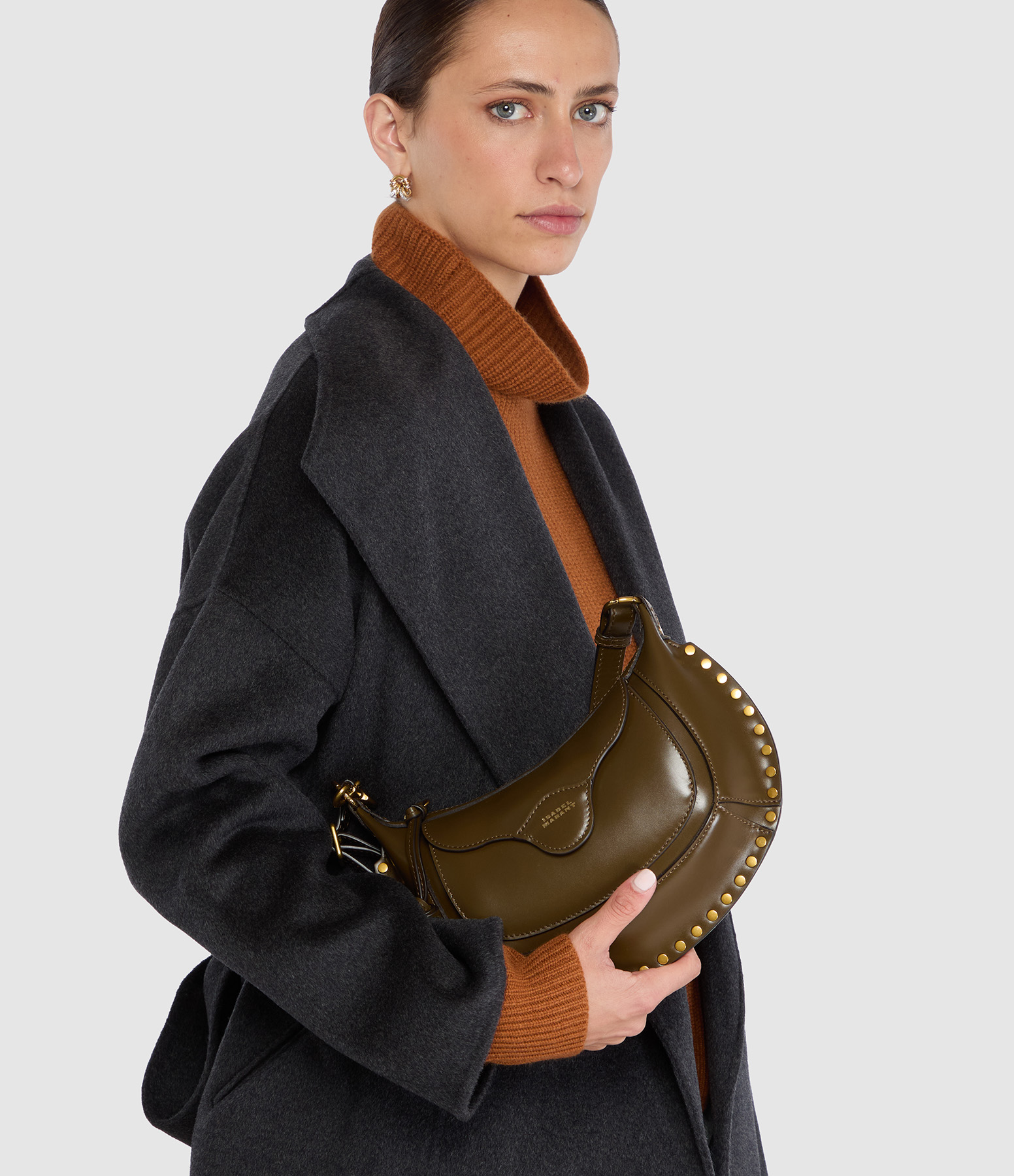 Sac Moon Pocket Dark Olive