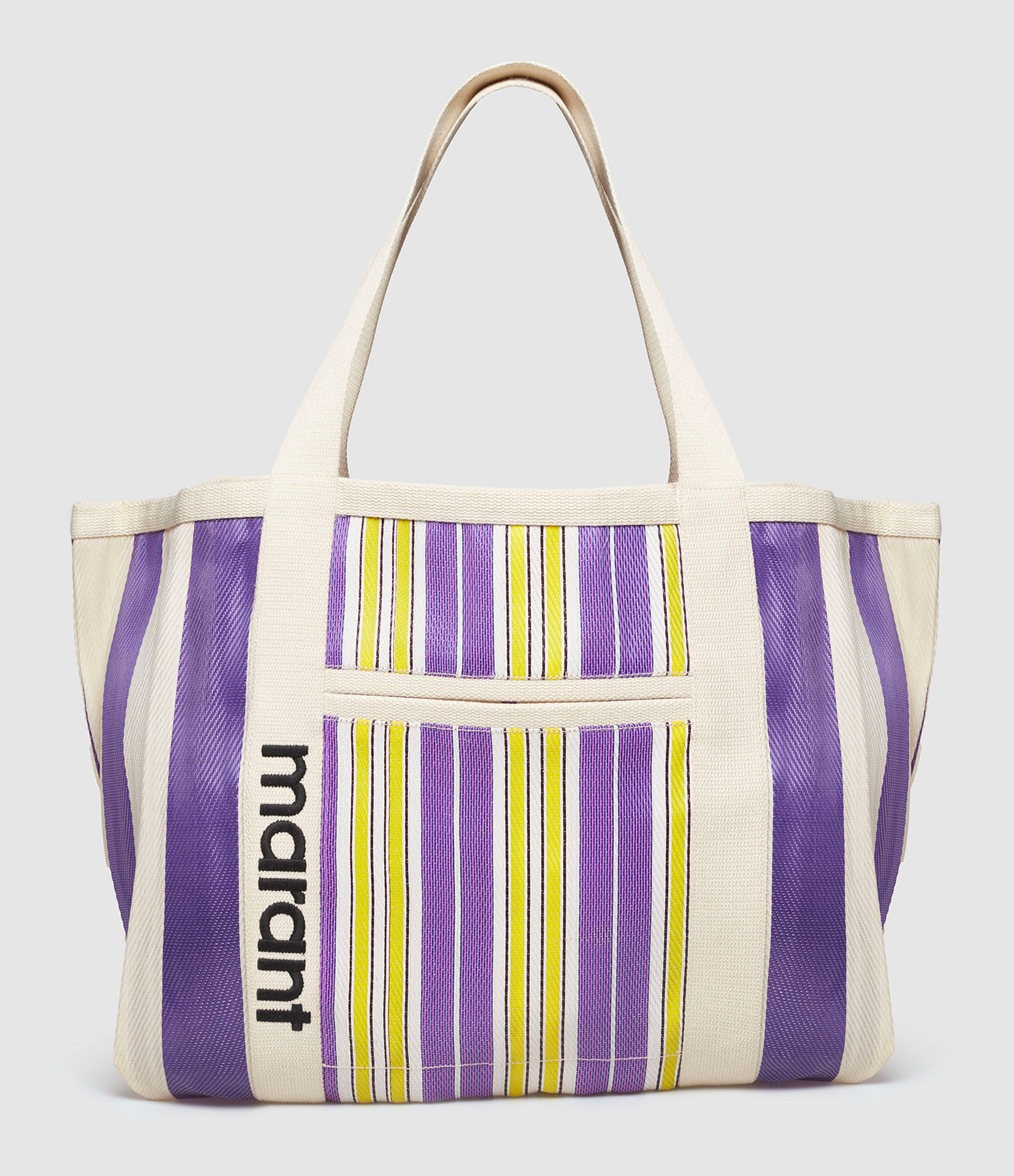 Sac Darwen Rayures Jaune Violet