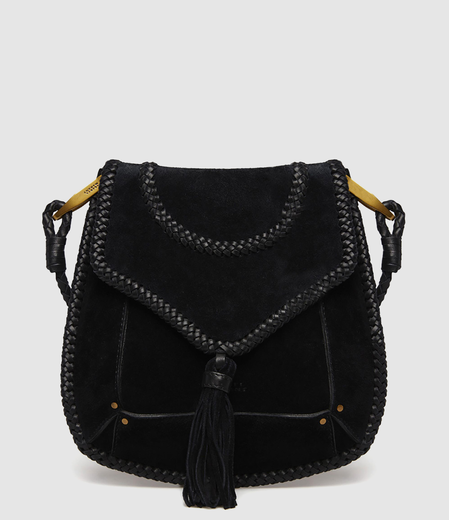 Sac Anahi Cuir Suédé Noir