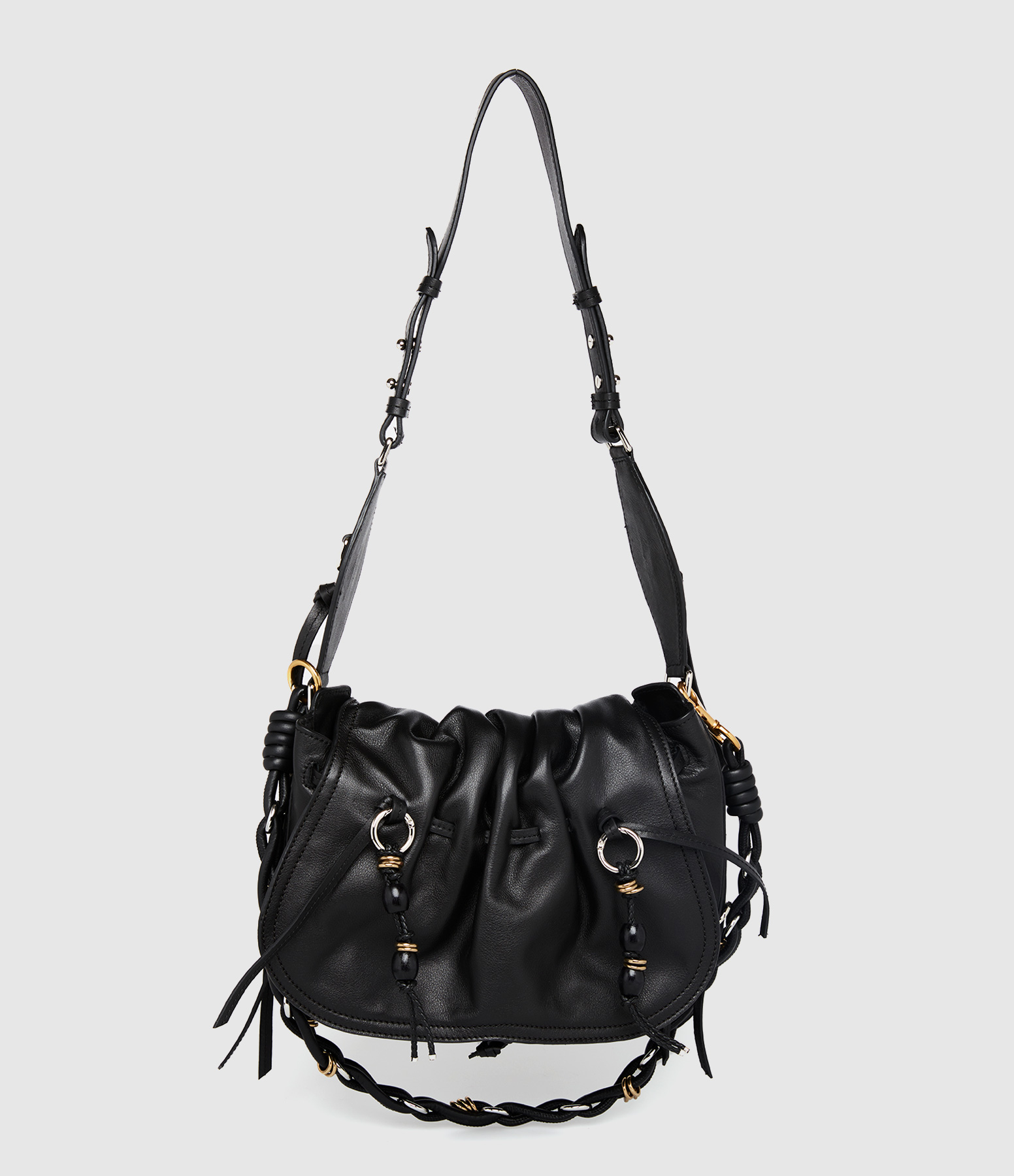 Sac Bolton Noir Argenté