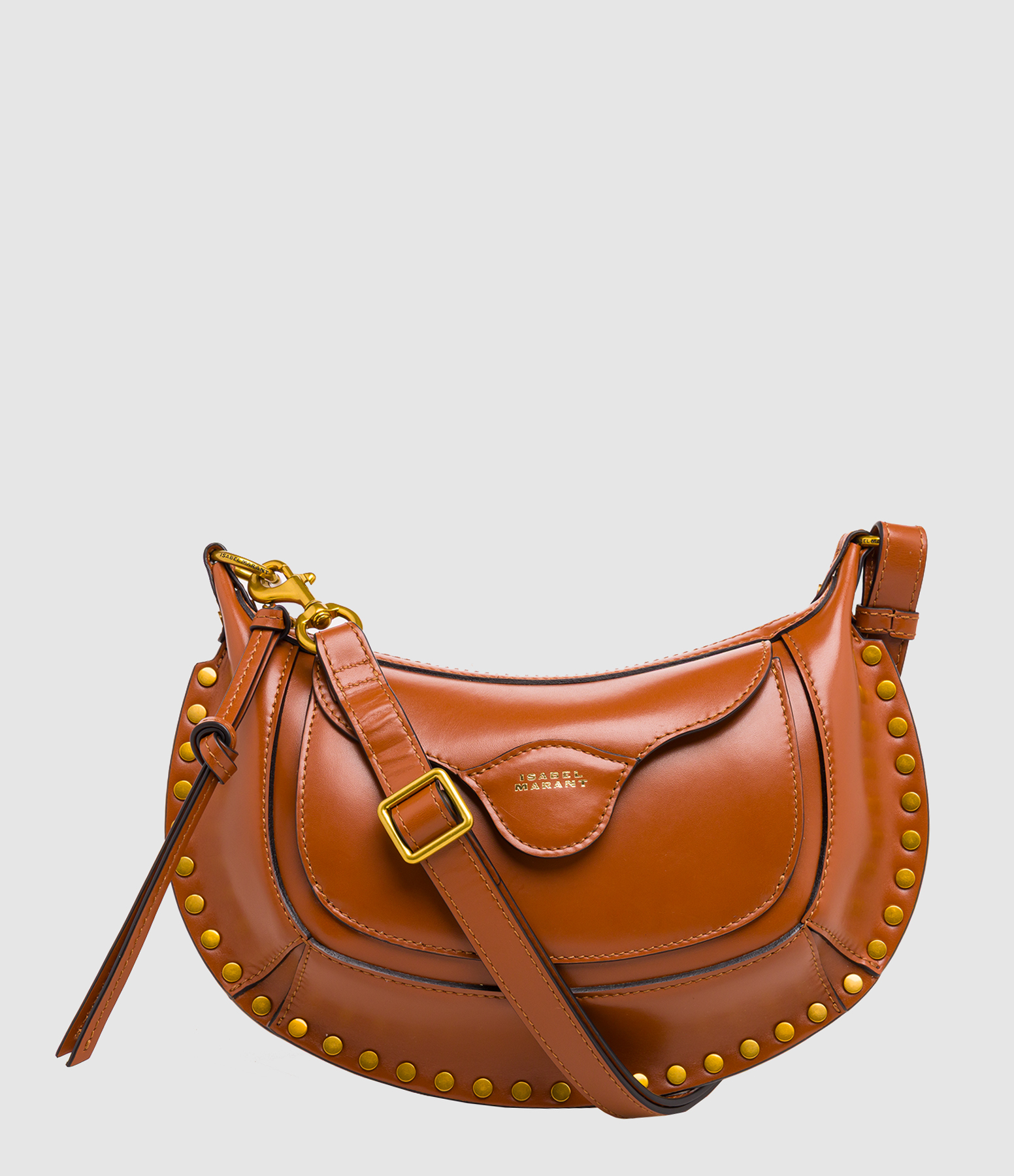 Sac Moon Pocket Cognac