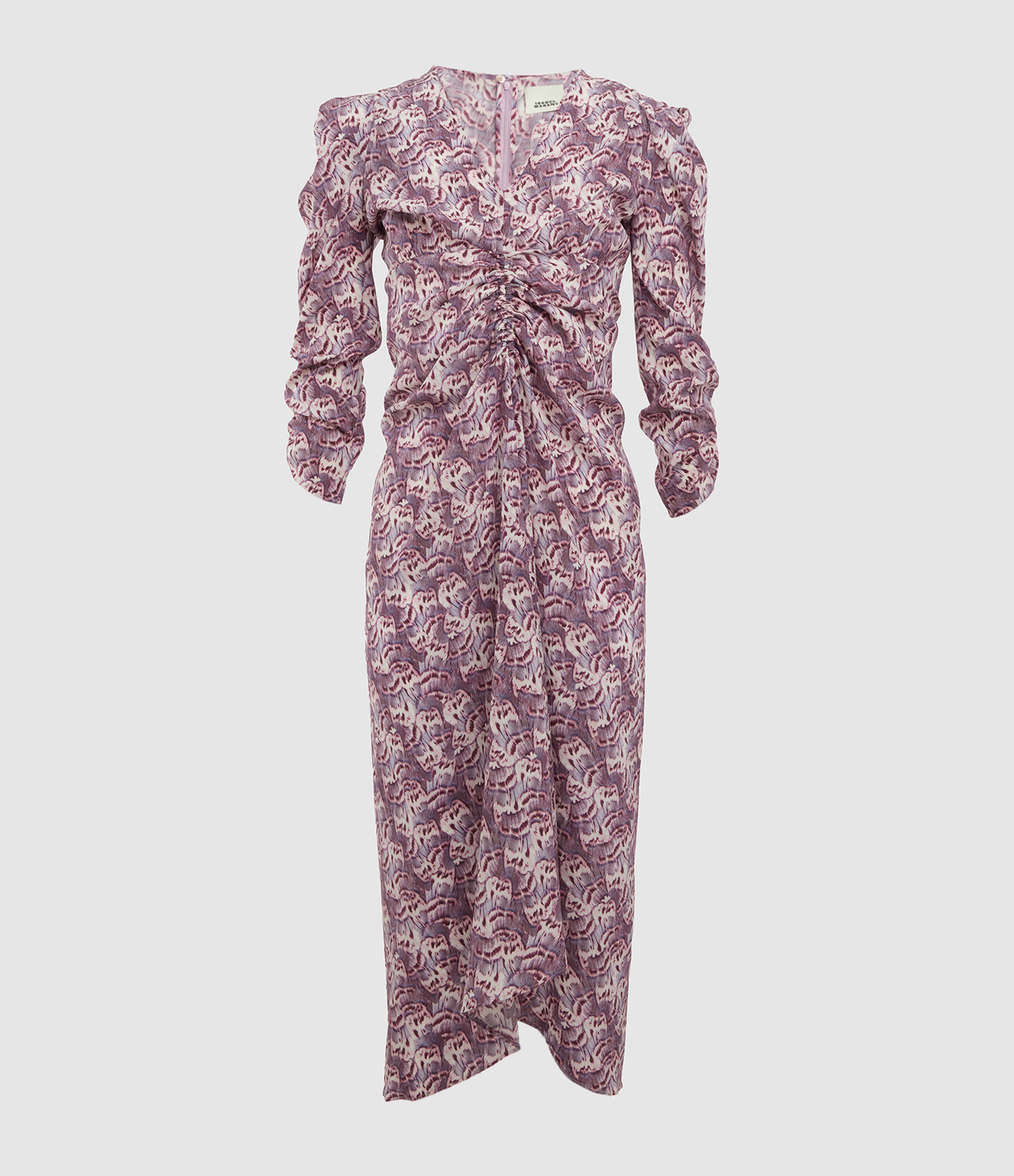 Jupe Longue En Soie Isabel Marant By H&M – Taille 42, Imprimé Multicolore, Neuve Avec étiquette