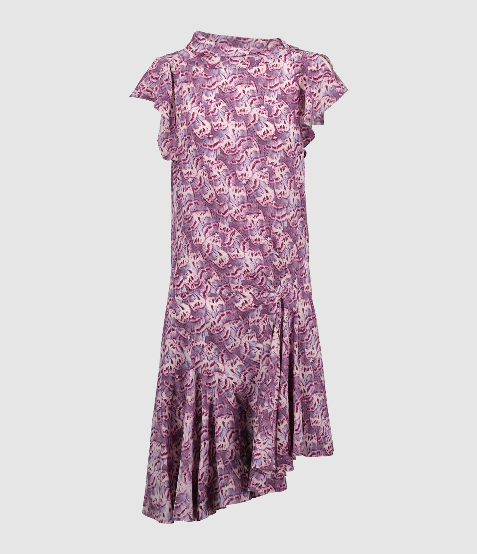 Robe Mi-Longue Viona Mauve