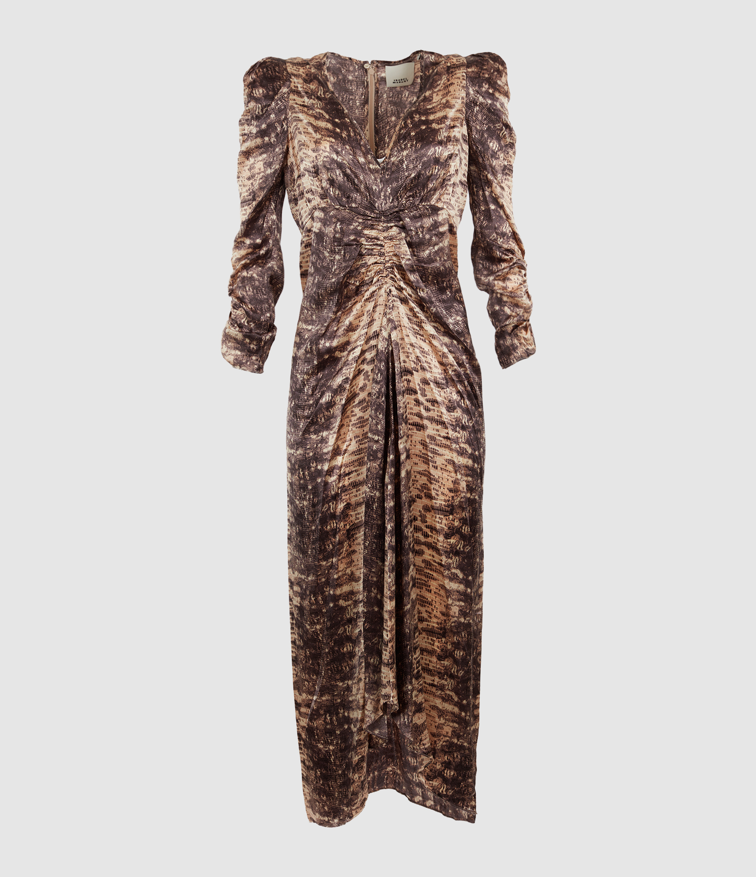 Robe Albini Beige, Défilé
