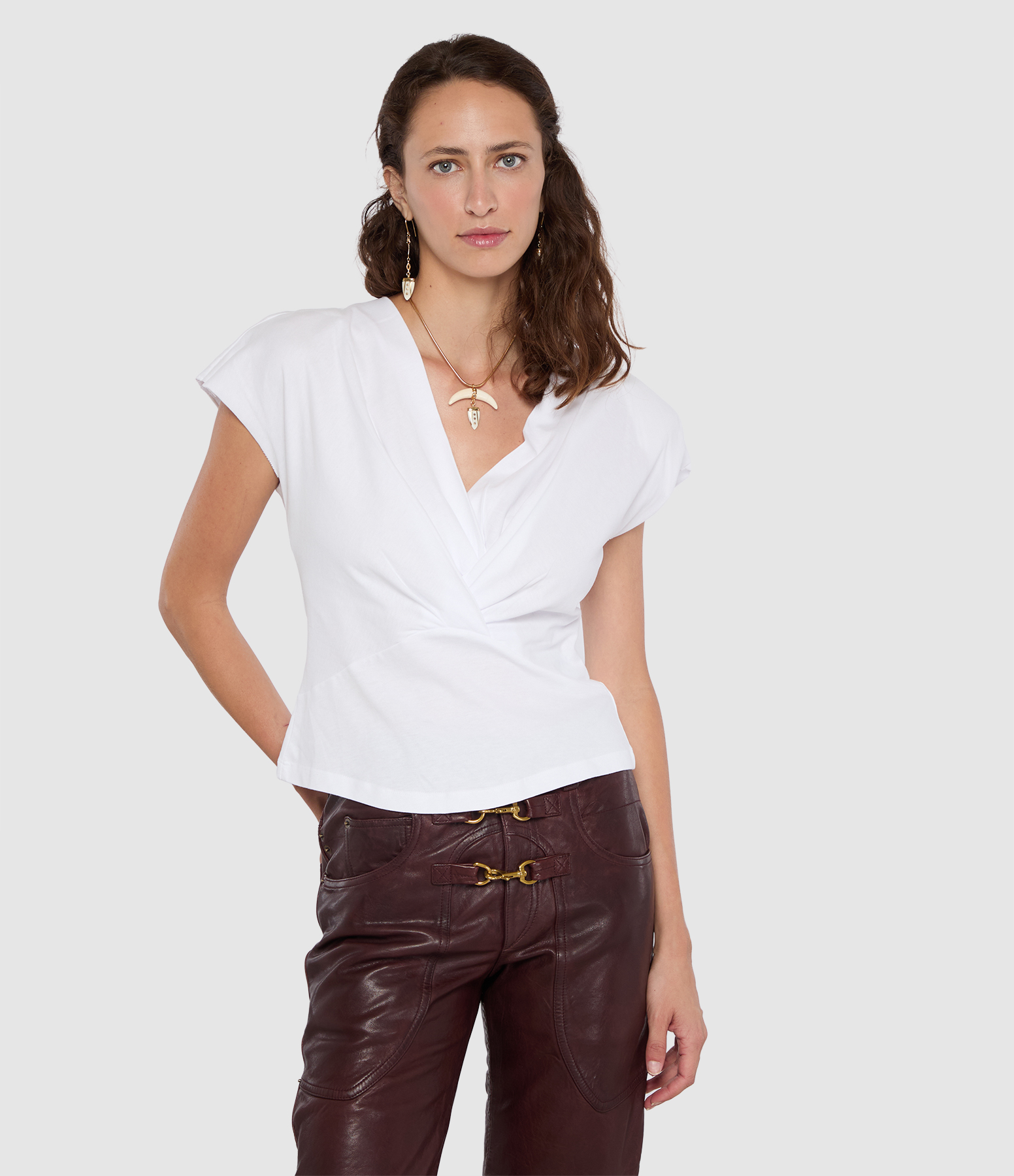 Tee Shirt Nadrine White, Vestiaire