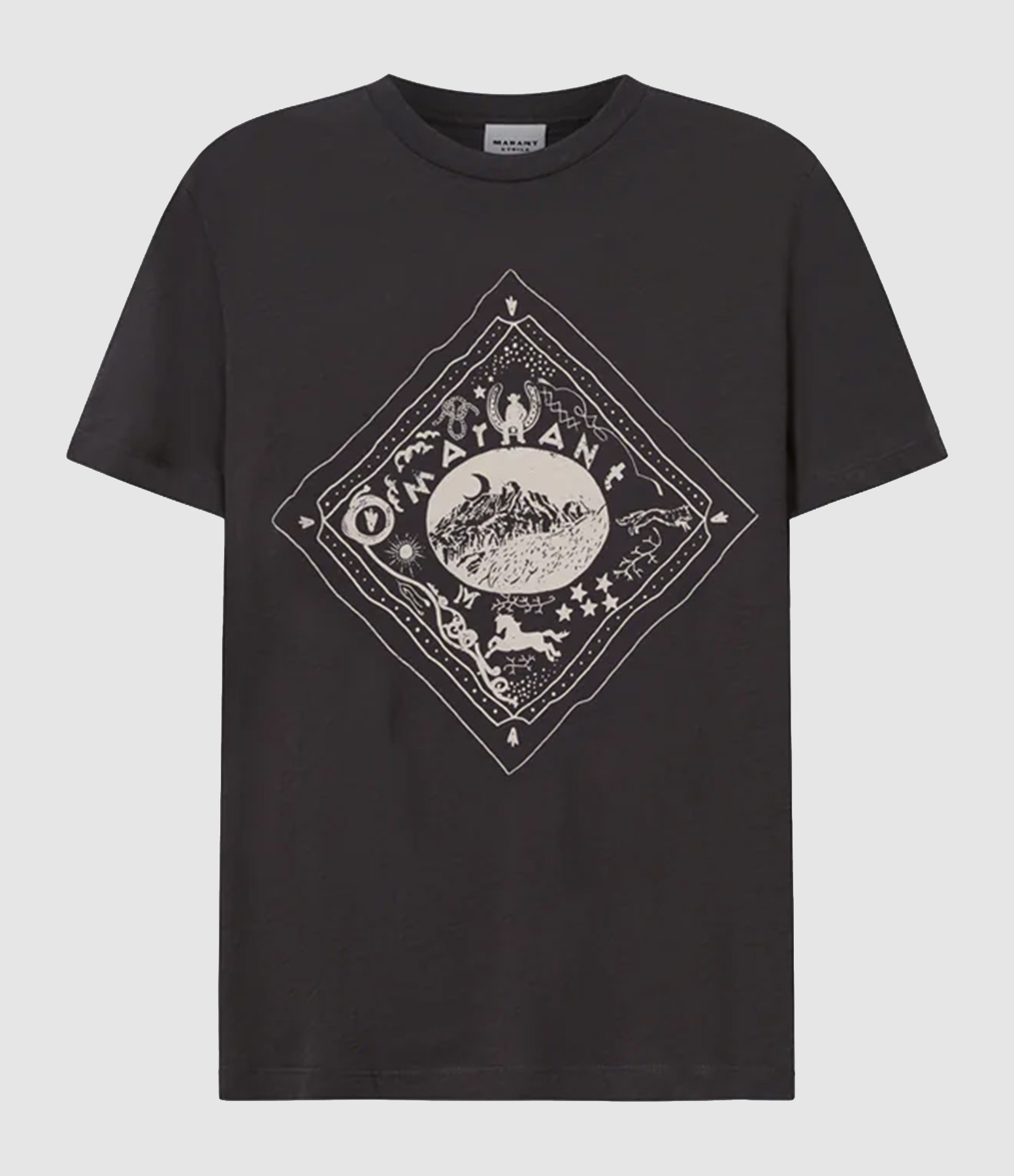 Tee Shirt Homme Hiroe Faded Black
