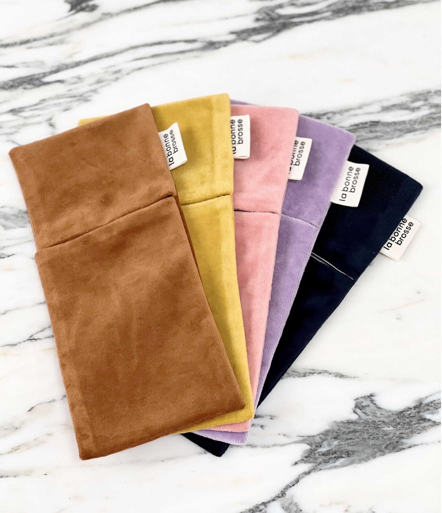 La Pochette """"Grande Brosse"""" Rose Lilas""