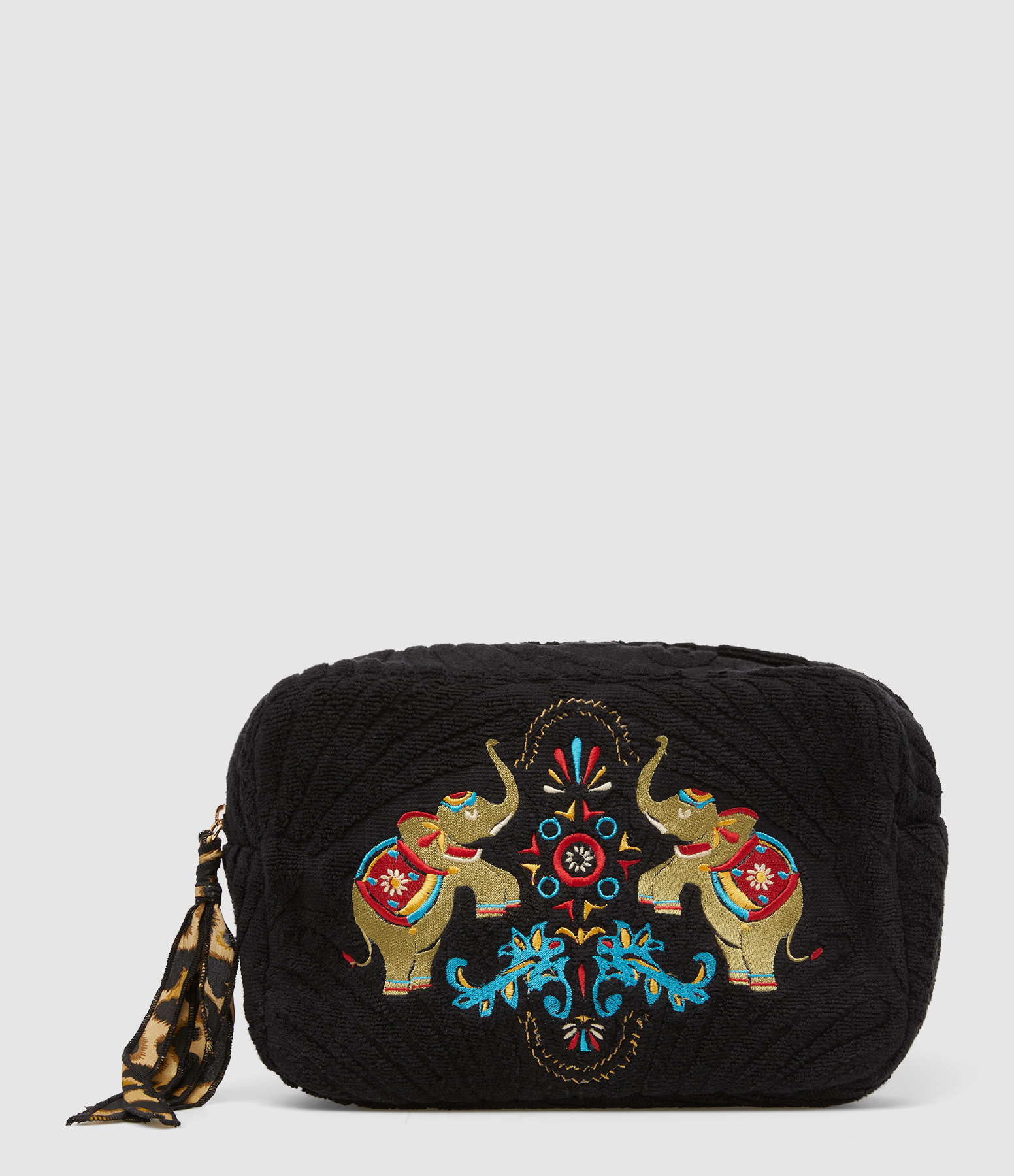 Pochette Mandala Bloom Black Medium