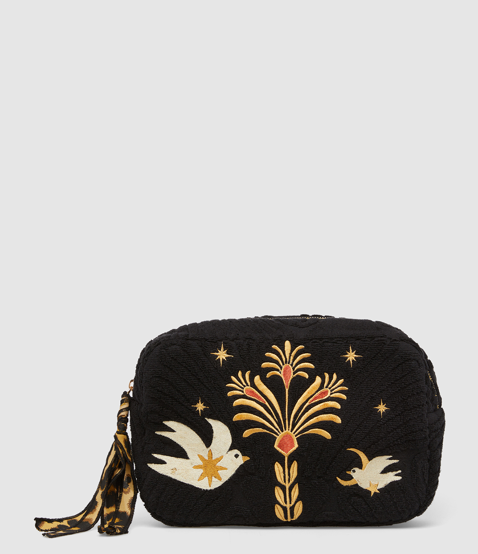 Pochette Minight Bloom Black Medium