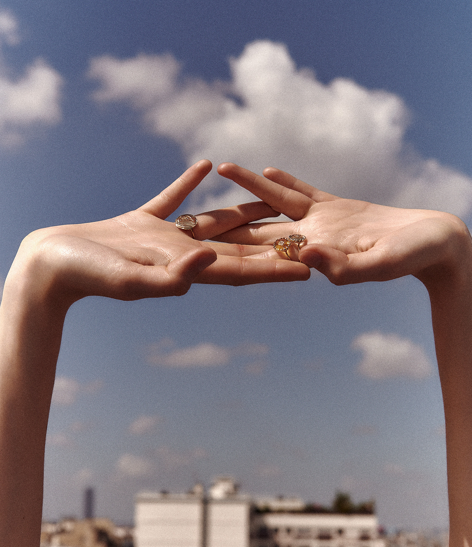 Bague Souad Améthyste Vert