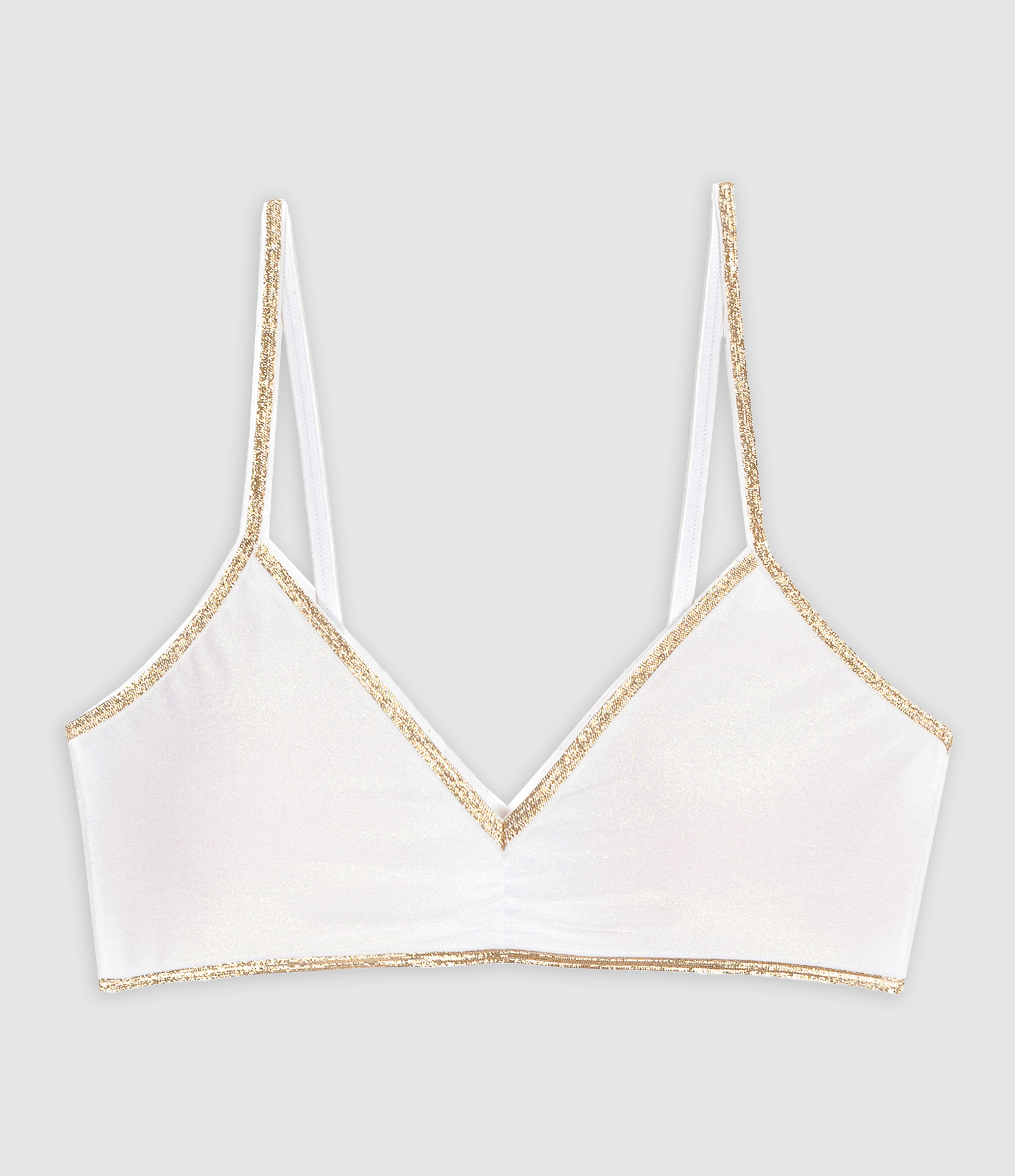 Brassière Georgia Shiny White