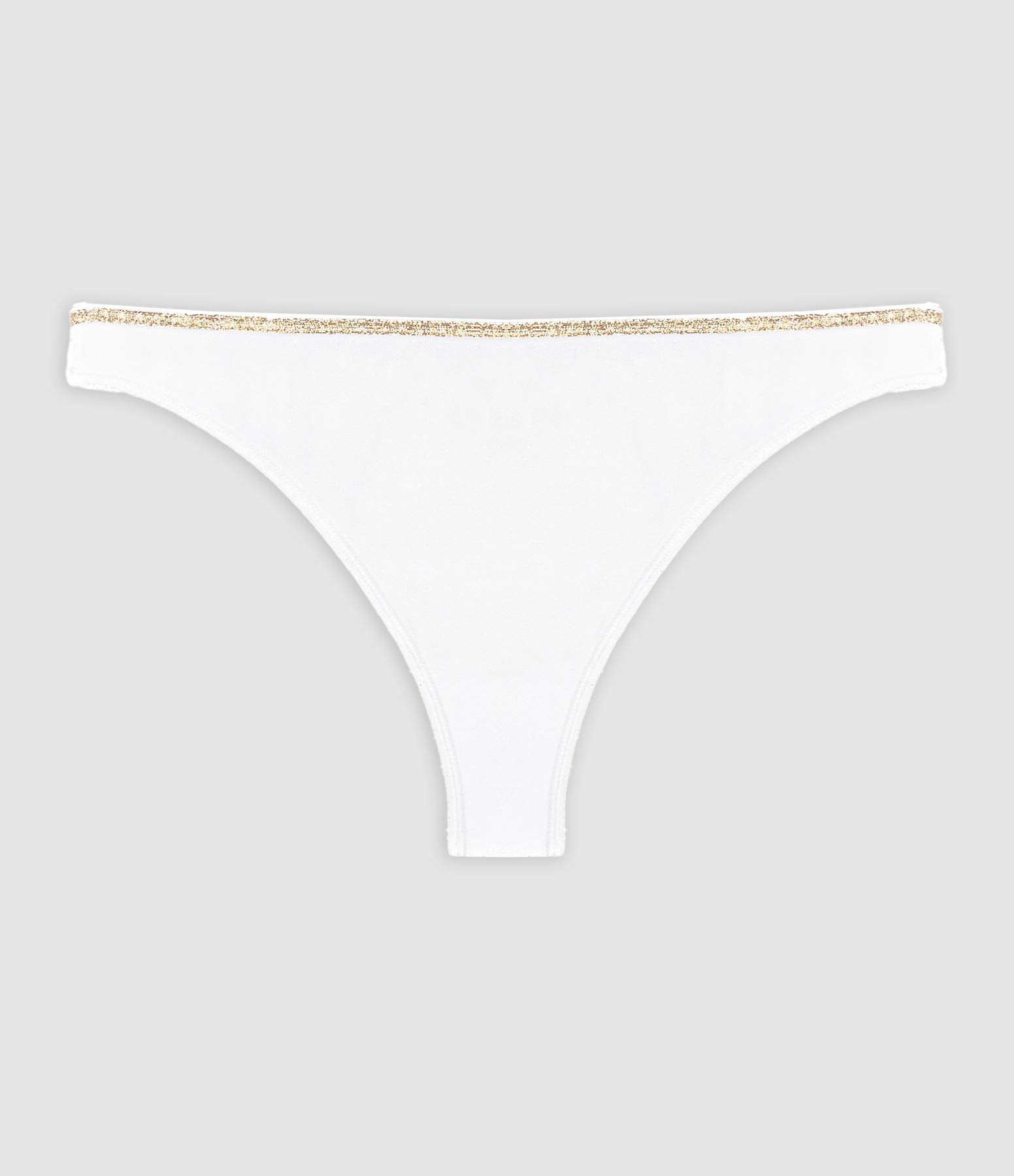 Tanga Ines Shiny White