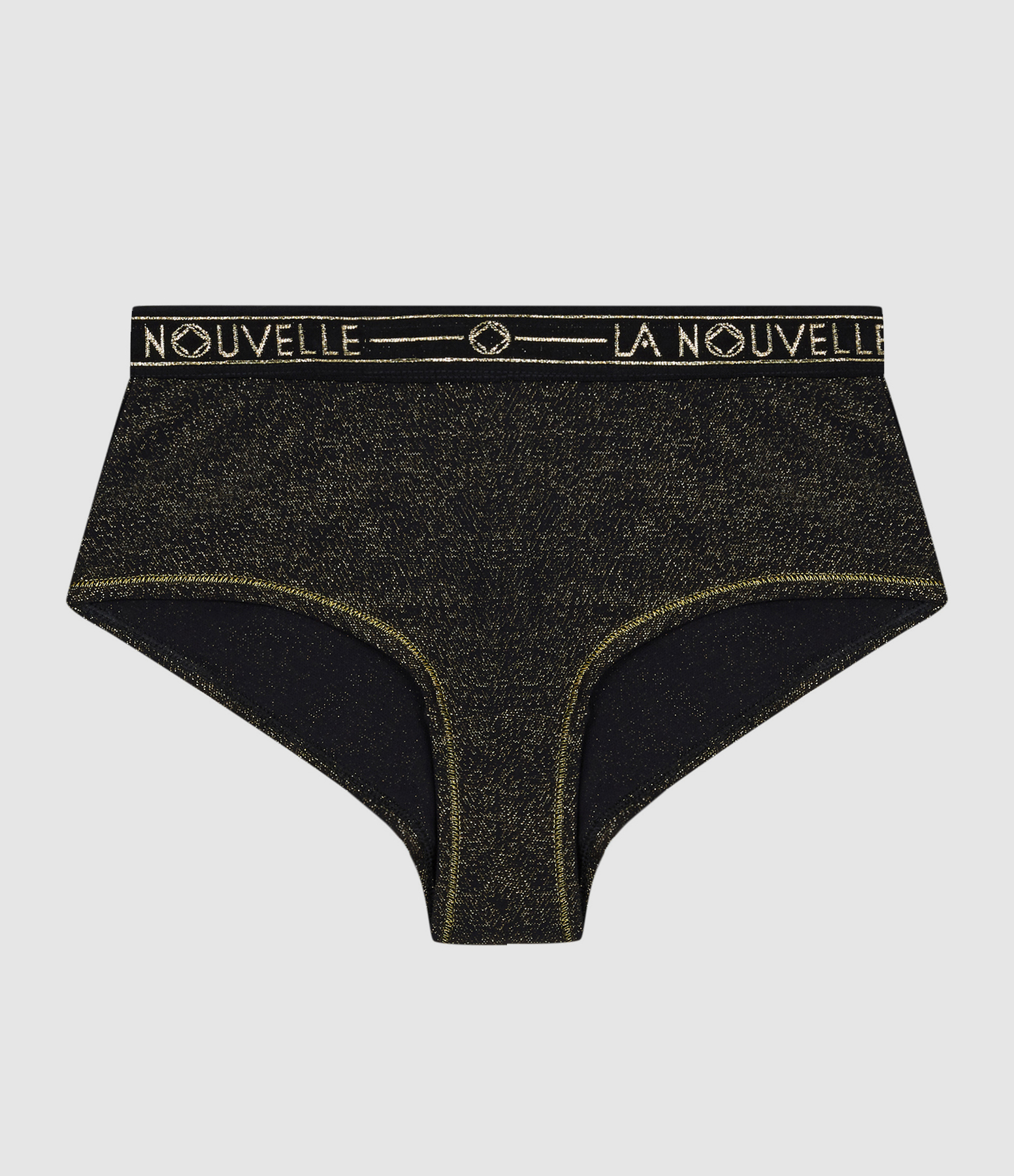 Shorty Judith Lurex Noir