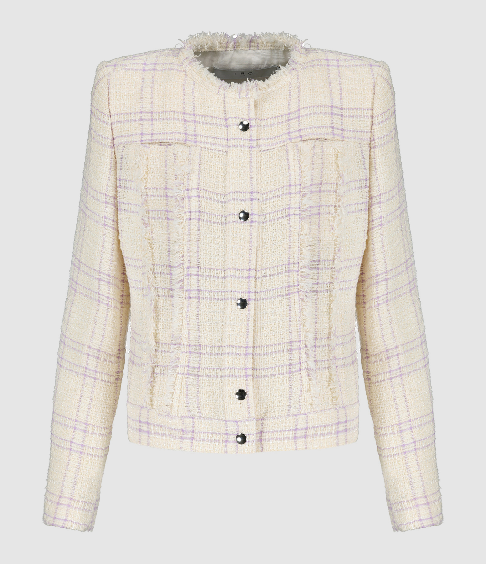 Veste Orlanda Coton Écru Lilas
