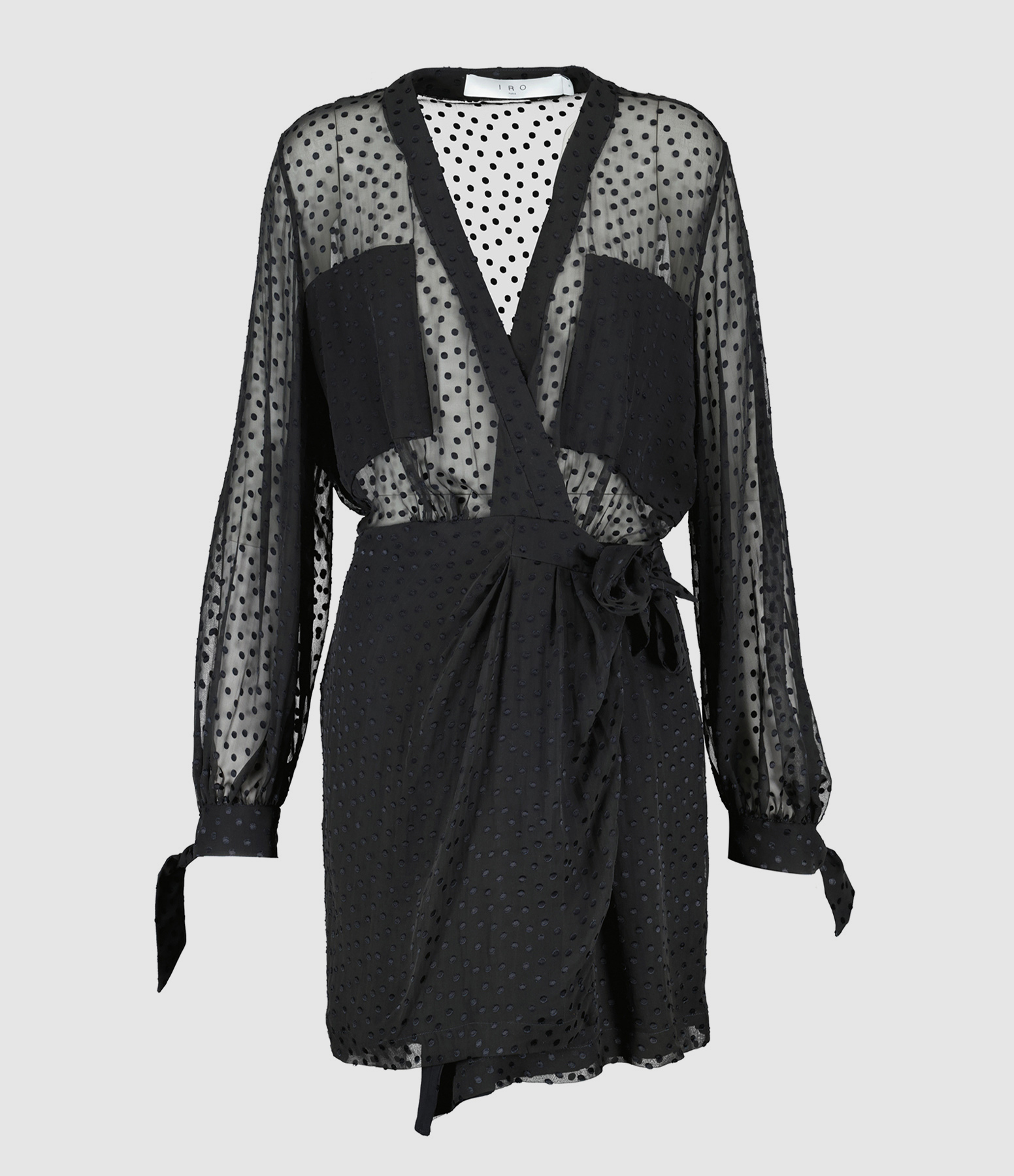 Robe Ricarda Soie Noir