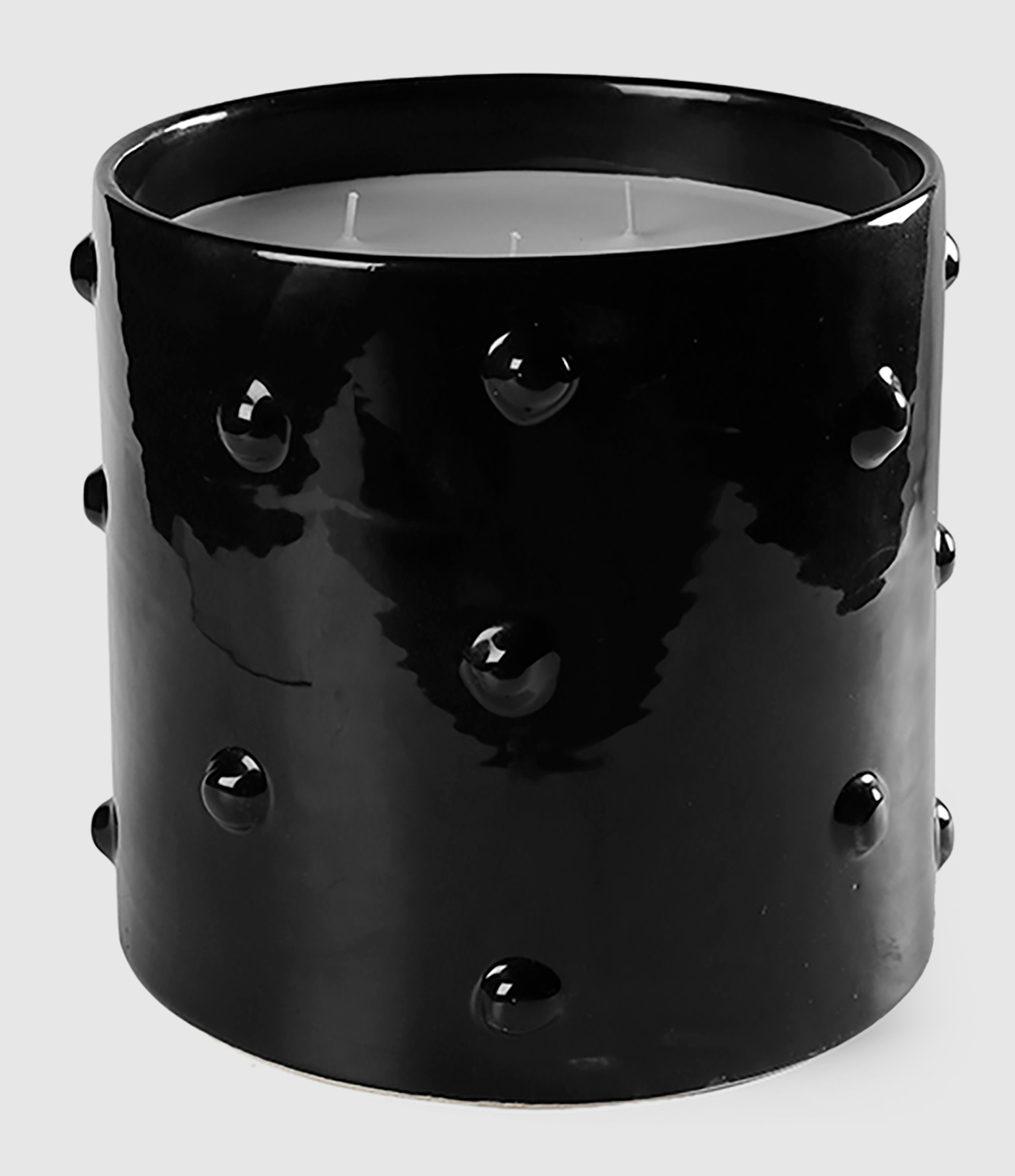 Bougie Itto XL Noir, Rose Oud