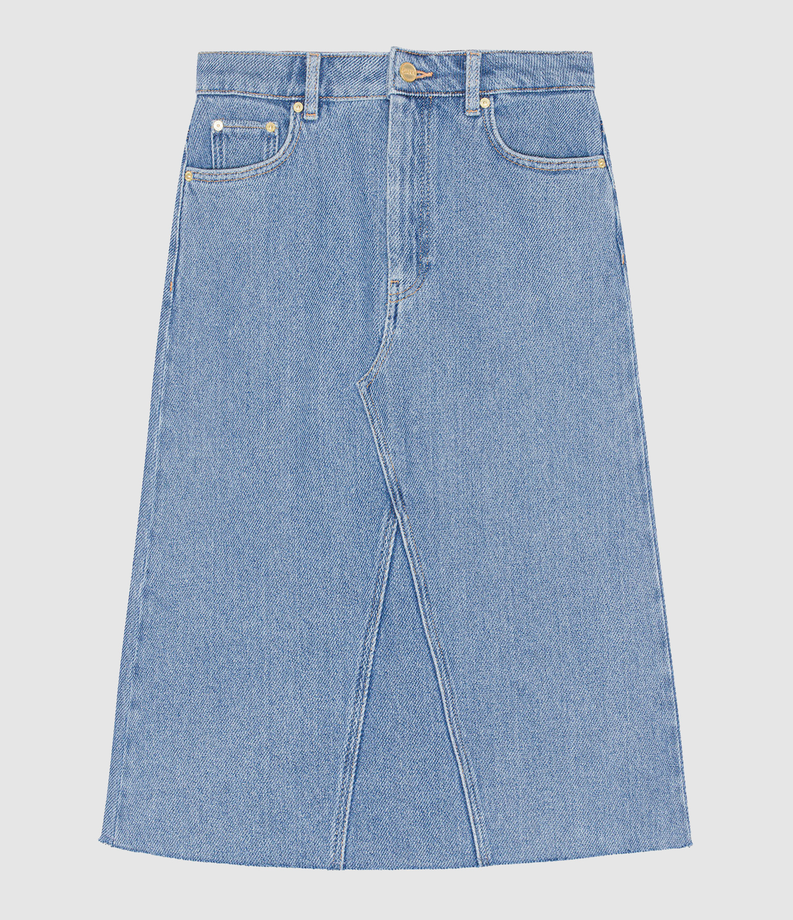 Jupe Heavy Denim Bleu