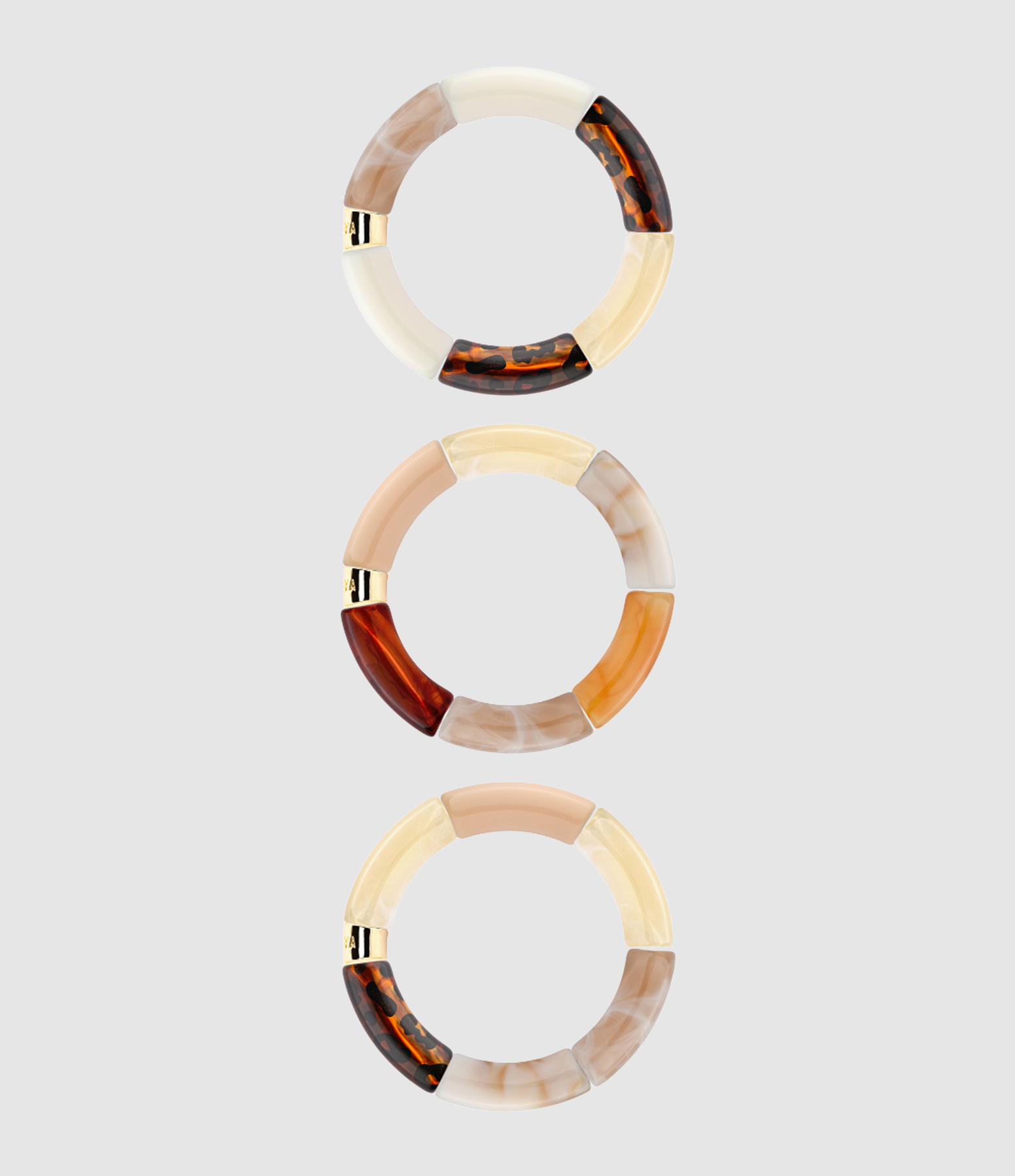 Bracelets Trio Jaguar Léopard