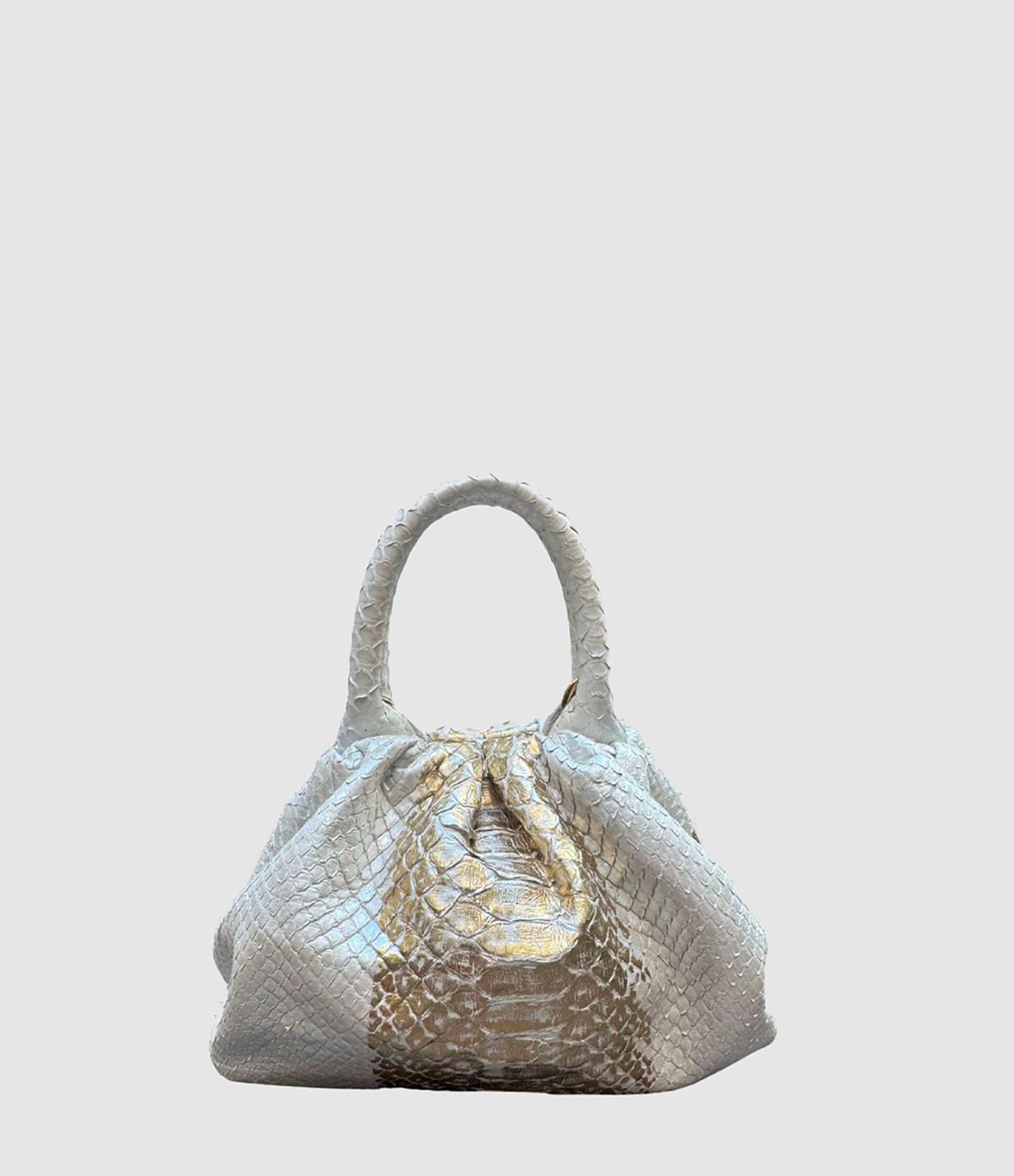 Sac Jacky White & Gold